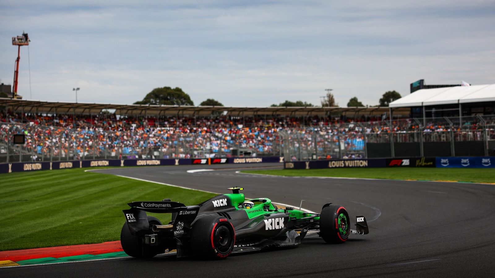 Los fotos del arranque de la Fórmula 1 en Melbourne