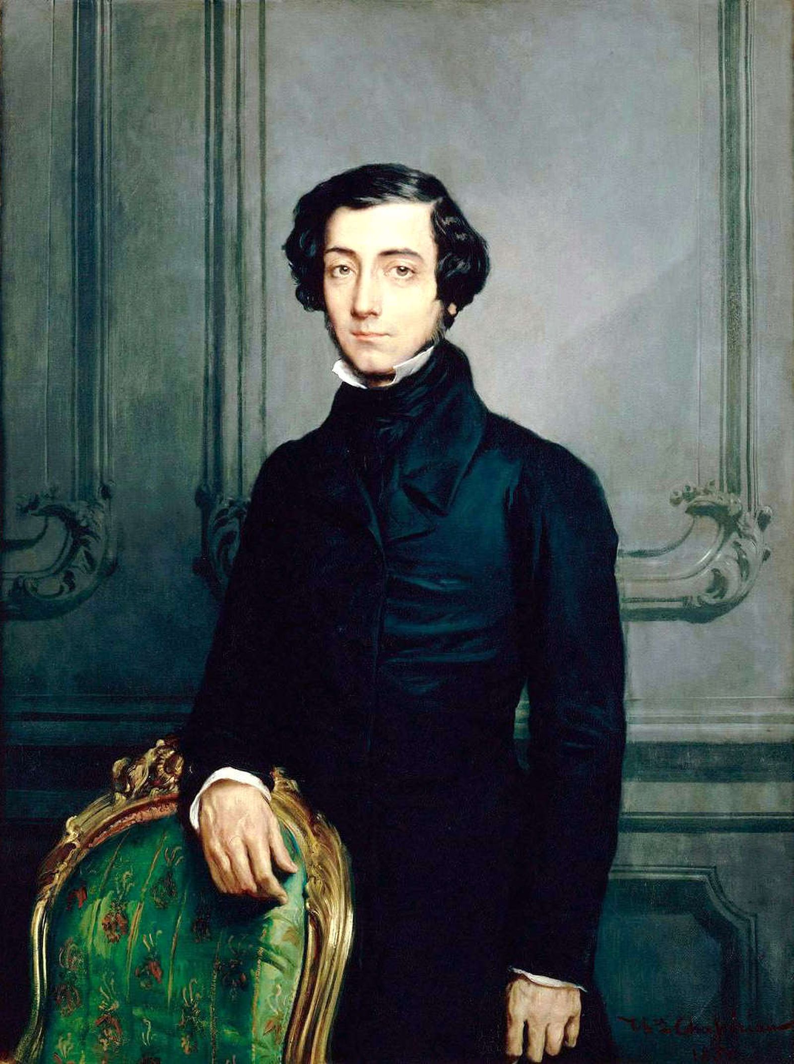 Alexis de Toqueville, pintado por Chassériau en 1850