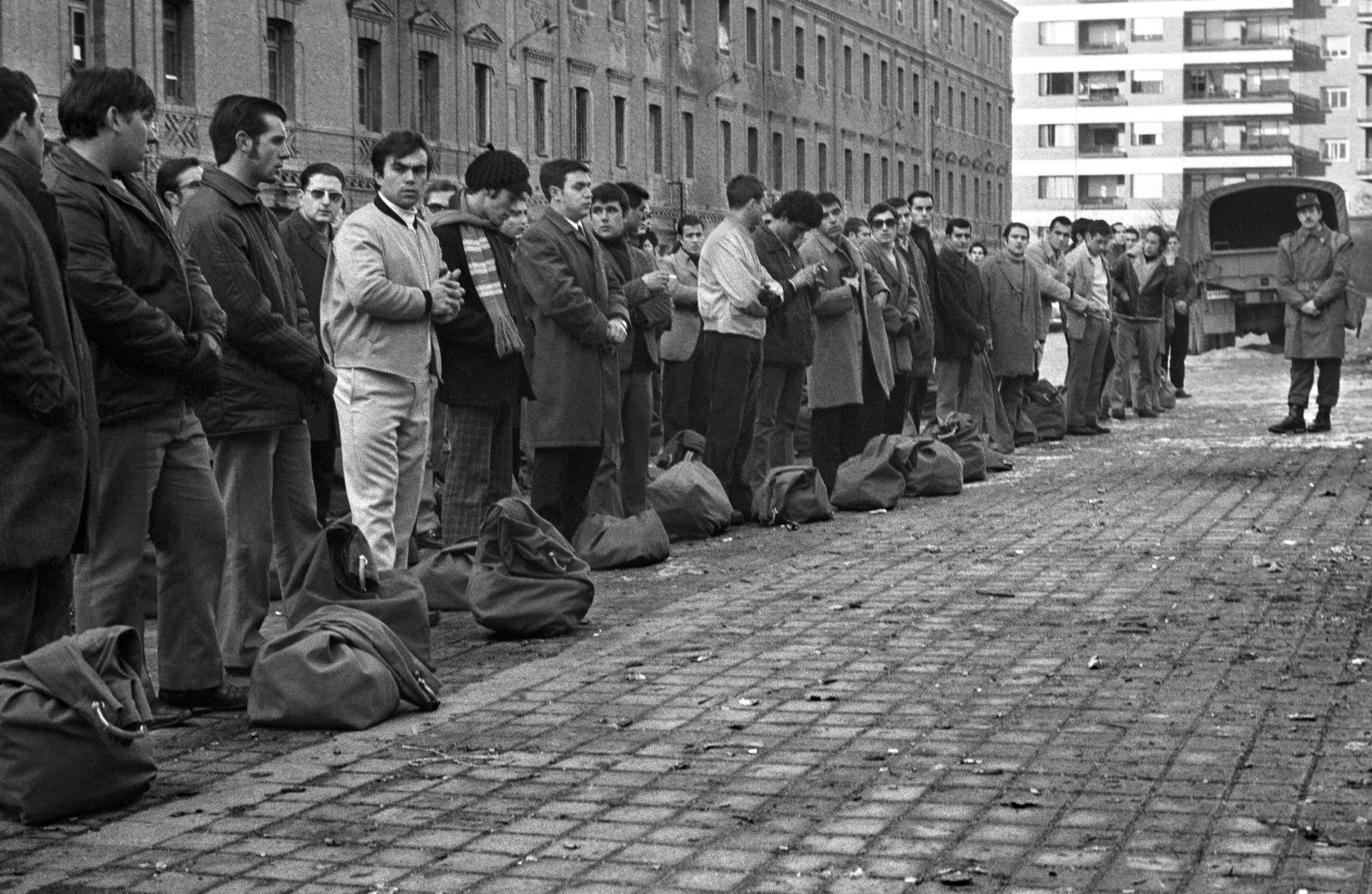 Mozos del primer reemplazo de la quinta de 1970