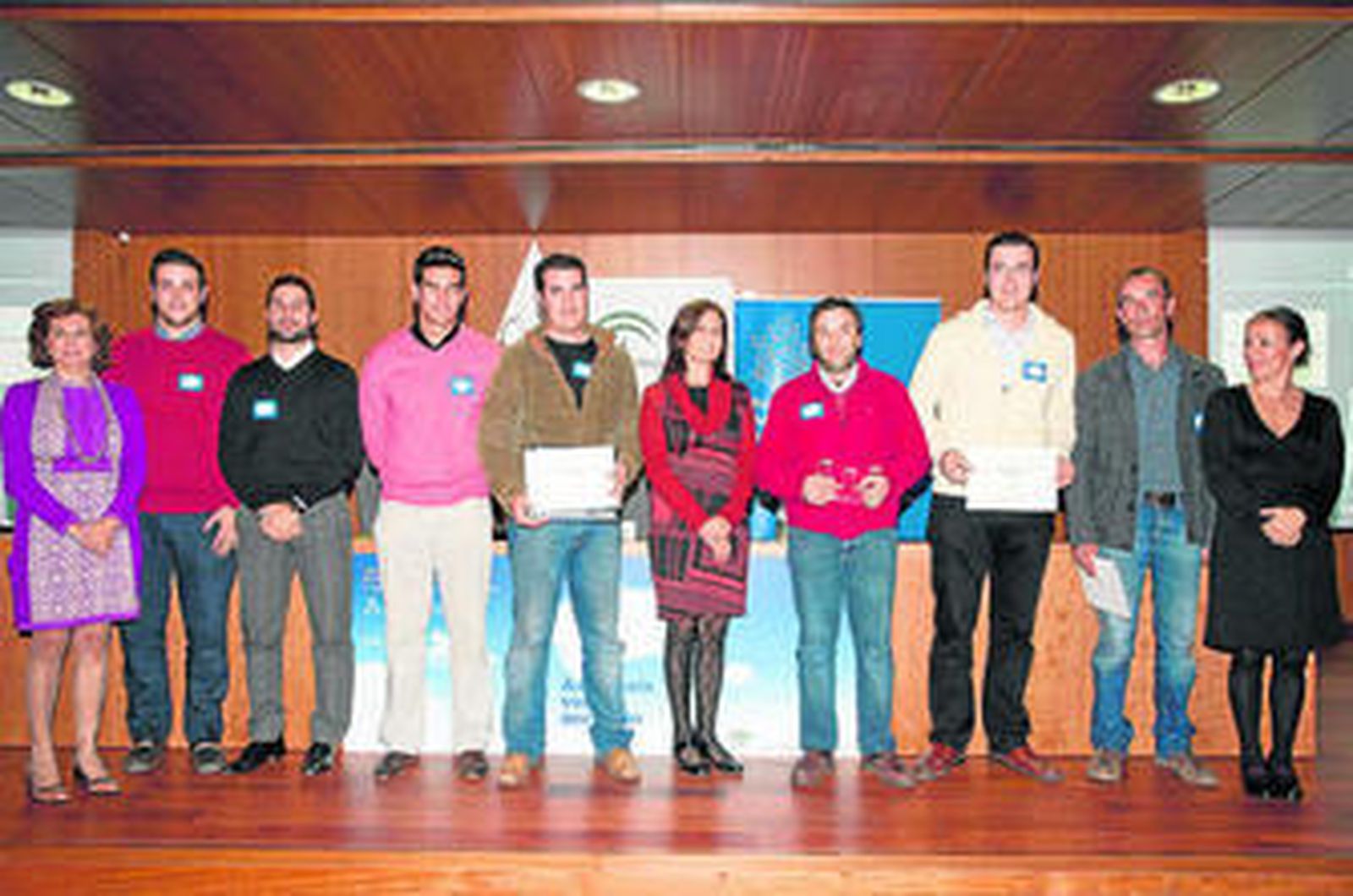 V Encuentro  de Emprendedores. Quesviar recibió el premio a la empresa en la categoría de desarrollo local.