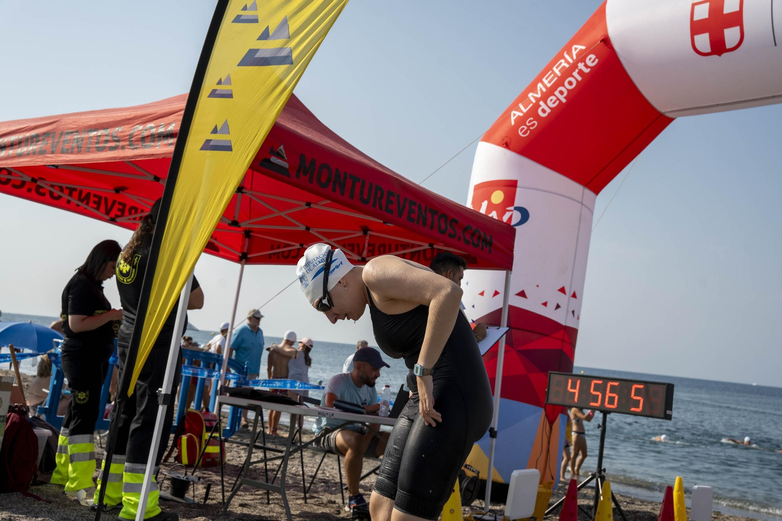 Travesía a nado Carlos Tejada de Almería