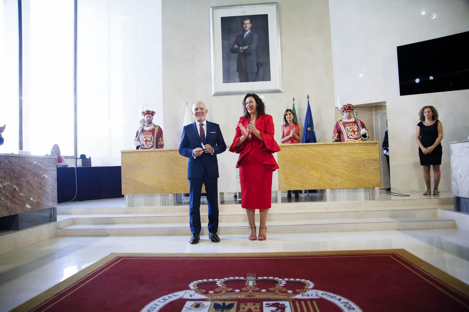 Las imágenes de los acto conmemorativo a los Coloraos