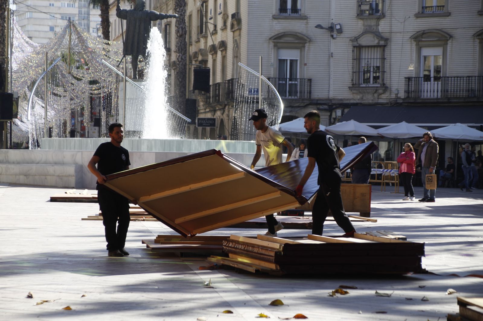 Imágenes del lunes 20 de noviembre en Huelva