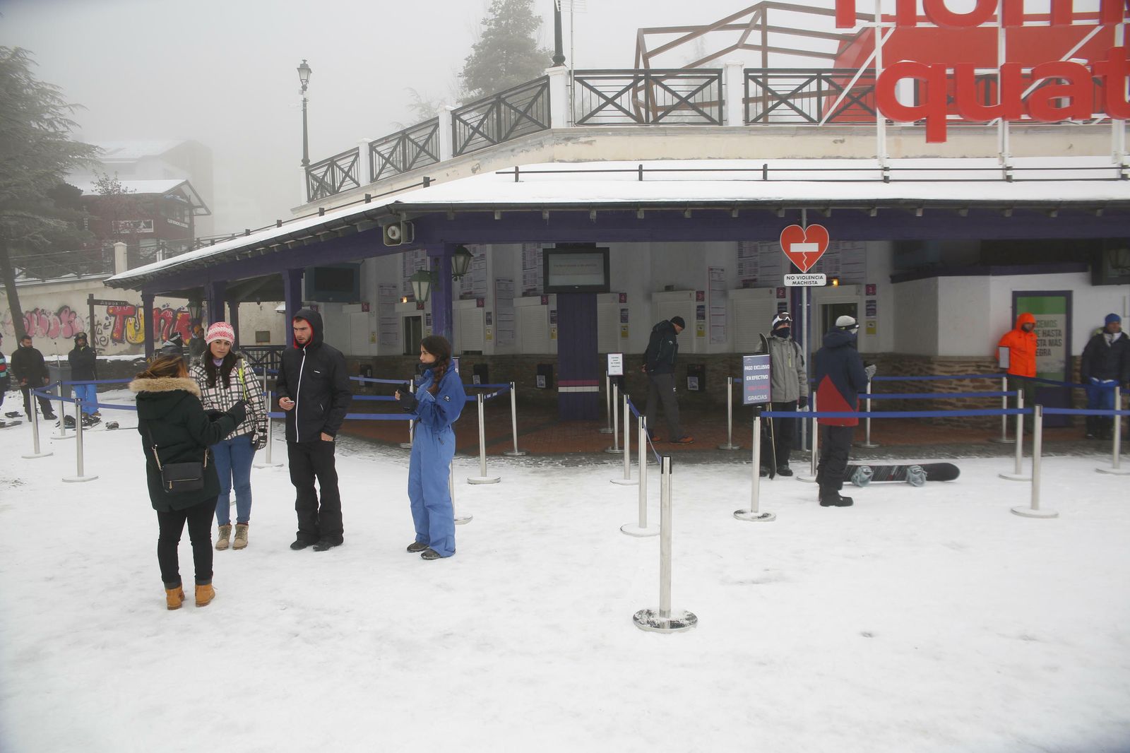 Todas las imágenes del estreno de la temporada de esquí en Sierra Nevada