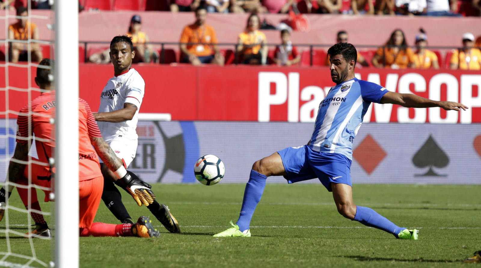 El Sevilla FC-Málaga FC, en imágenes