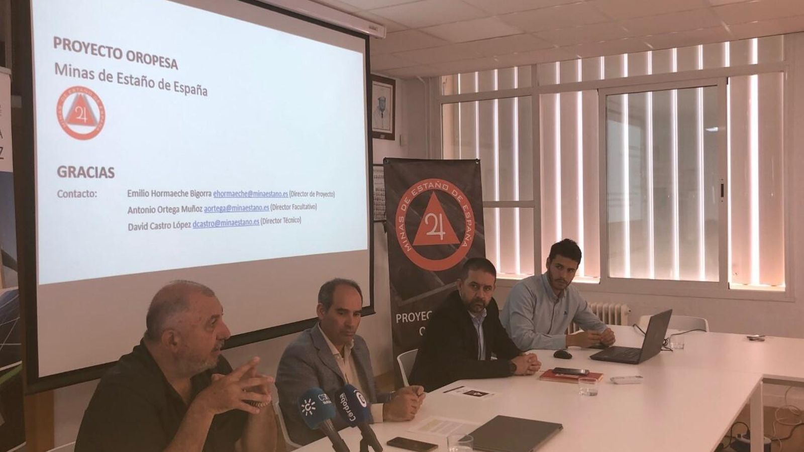 Otro momento de la presentación.