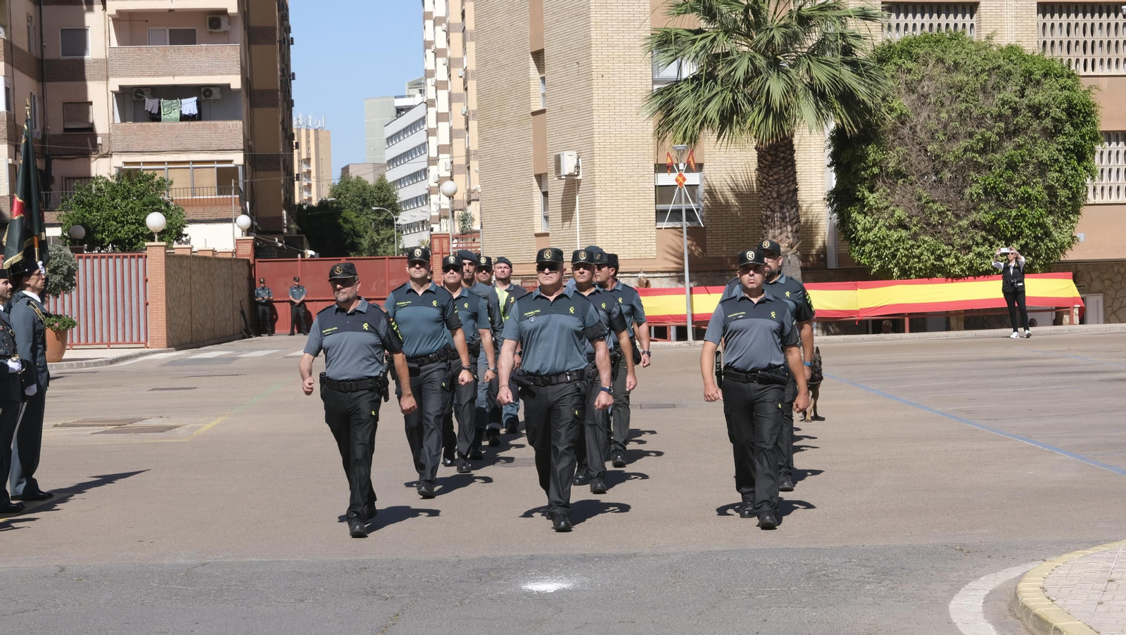 Imágenes de la celebración del 179 aniversario de la Guardia Civil, en la Comandancia de Almería