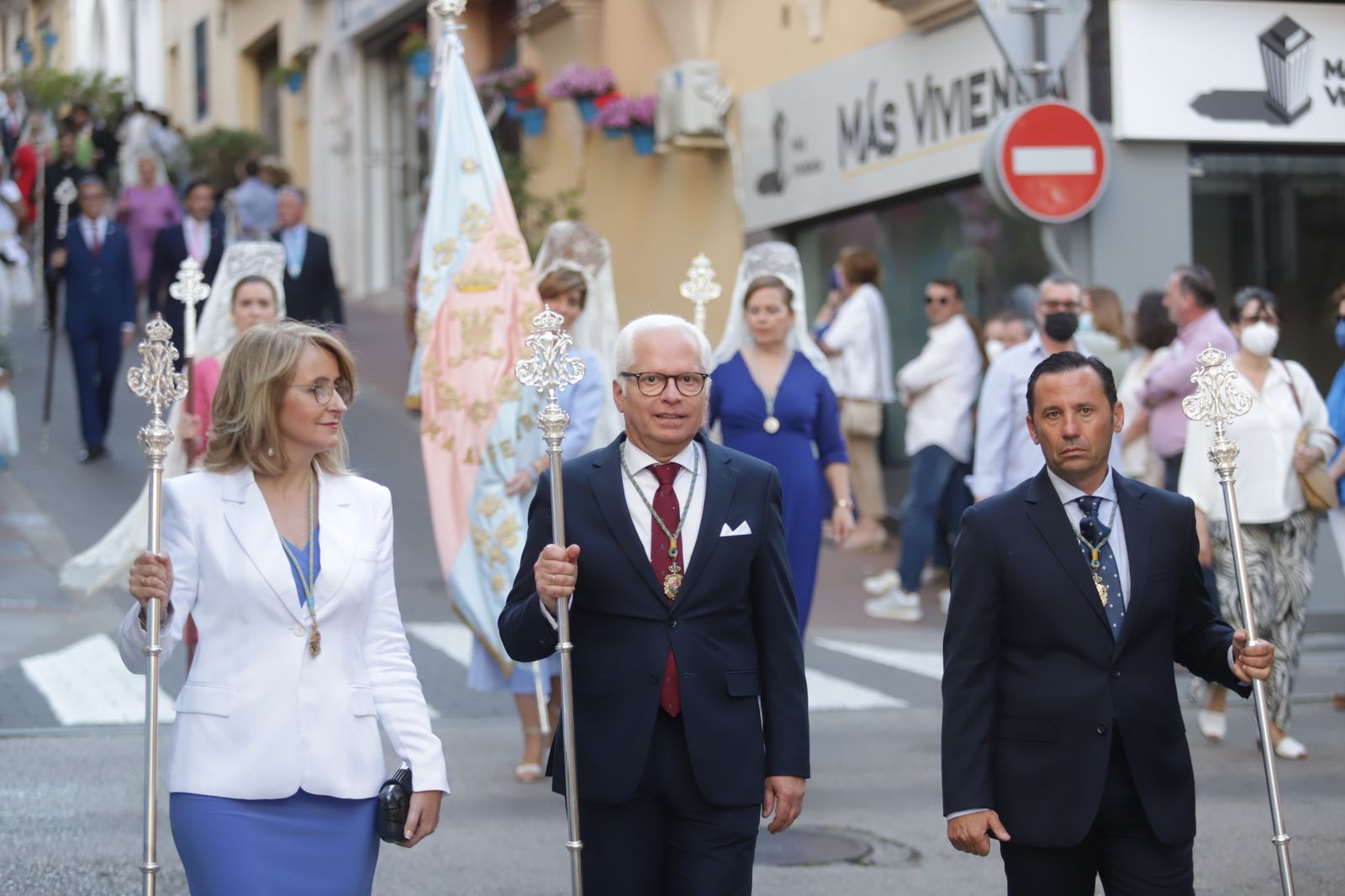 Fotos de la procesión de María Auxiliadora en Algeciras