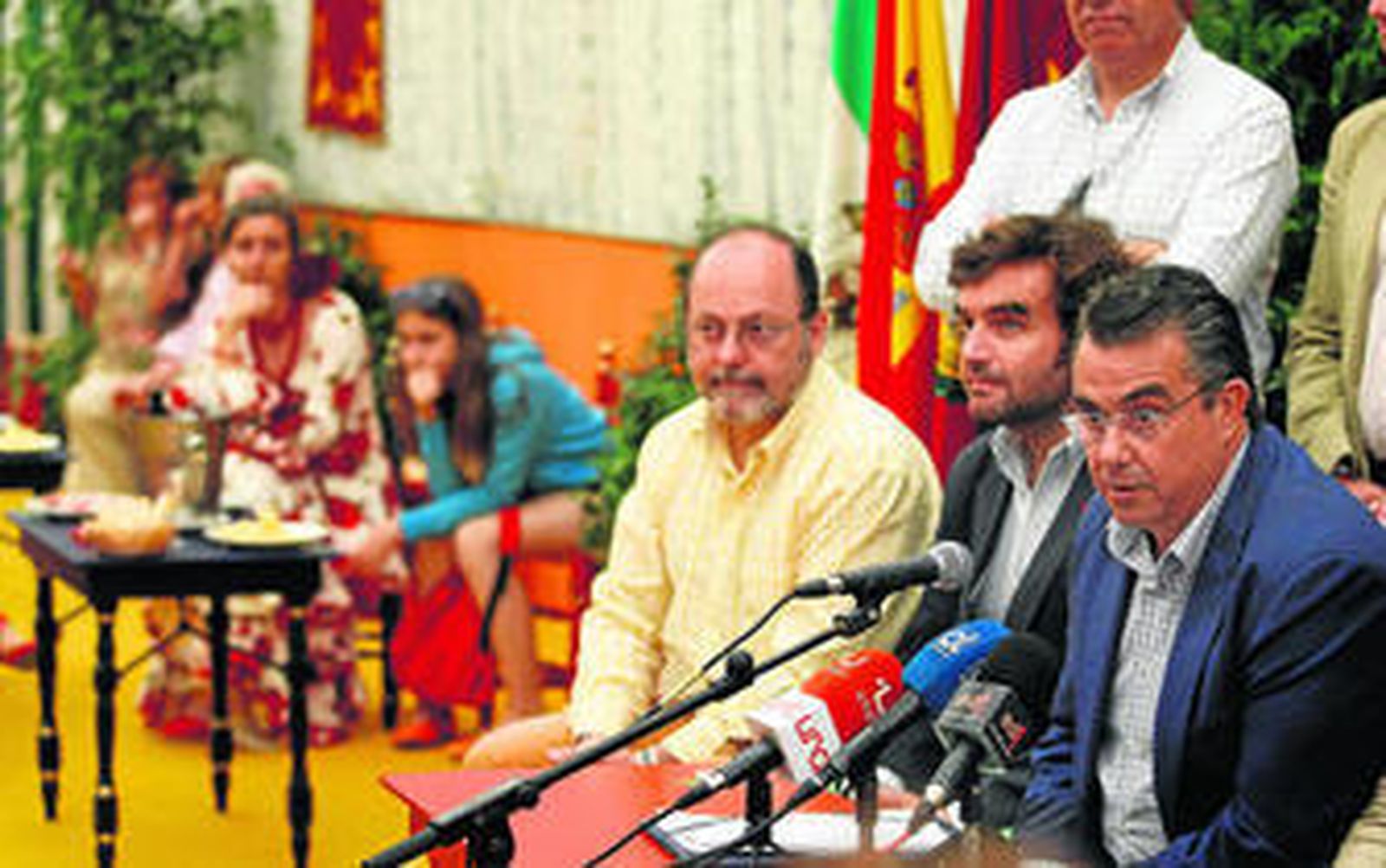 Enrique Moresco, durante una comparecencia pública realizada ayer para hacer una valoración de la Feria de Primavera.