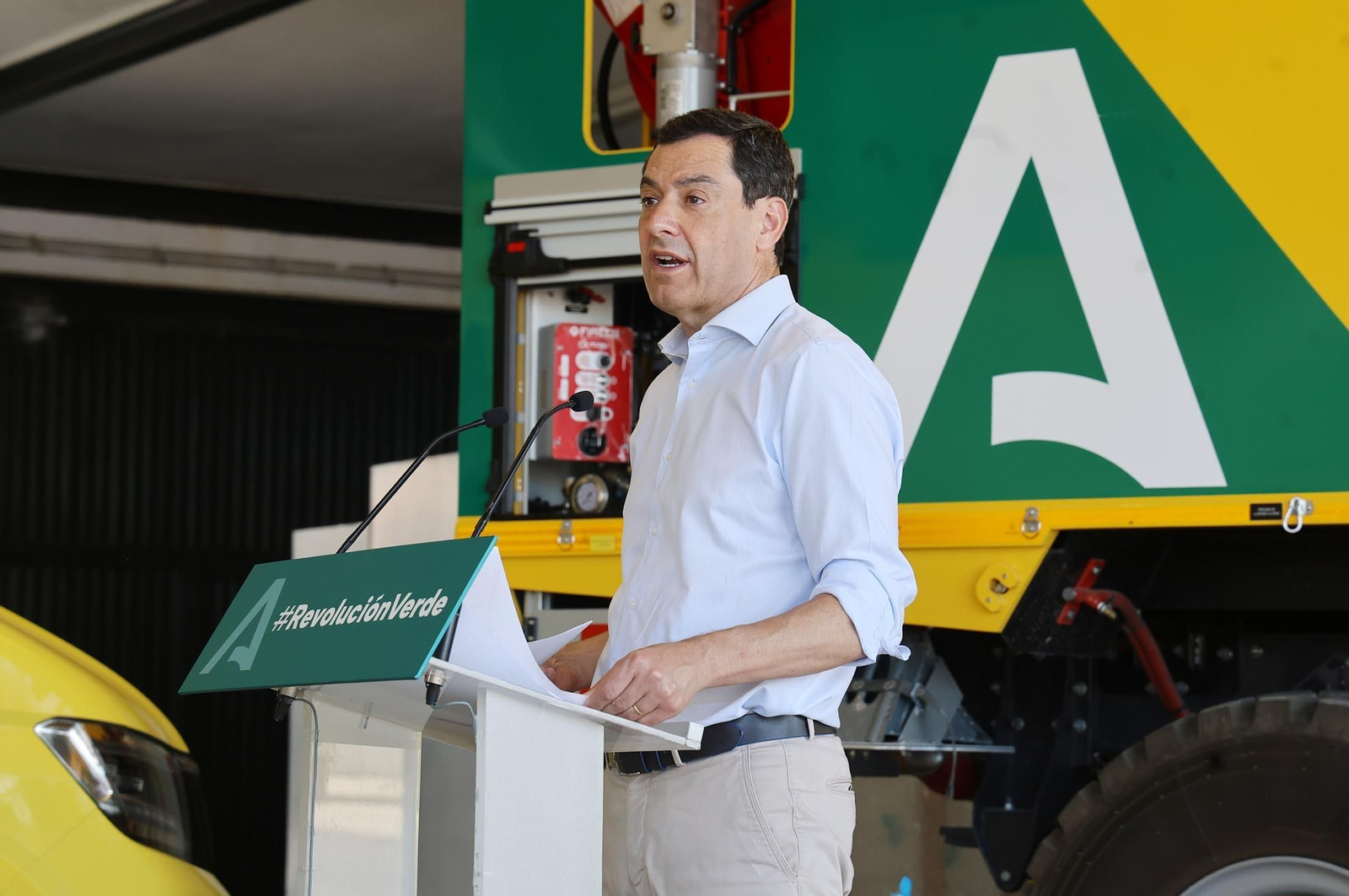 Imágenes de la presentación del Plan Infoca 2024 de prevención de incendios forestales