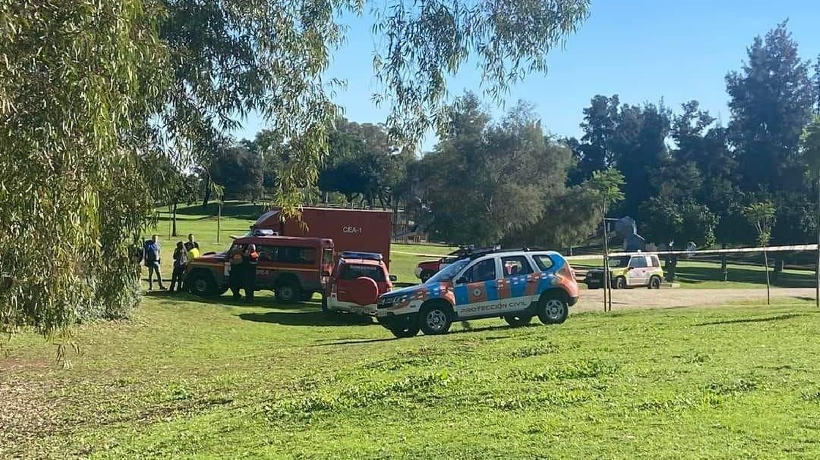 Búsqueda del anciano desaparecido en Sevilla Este.