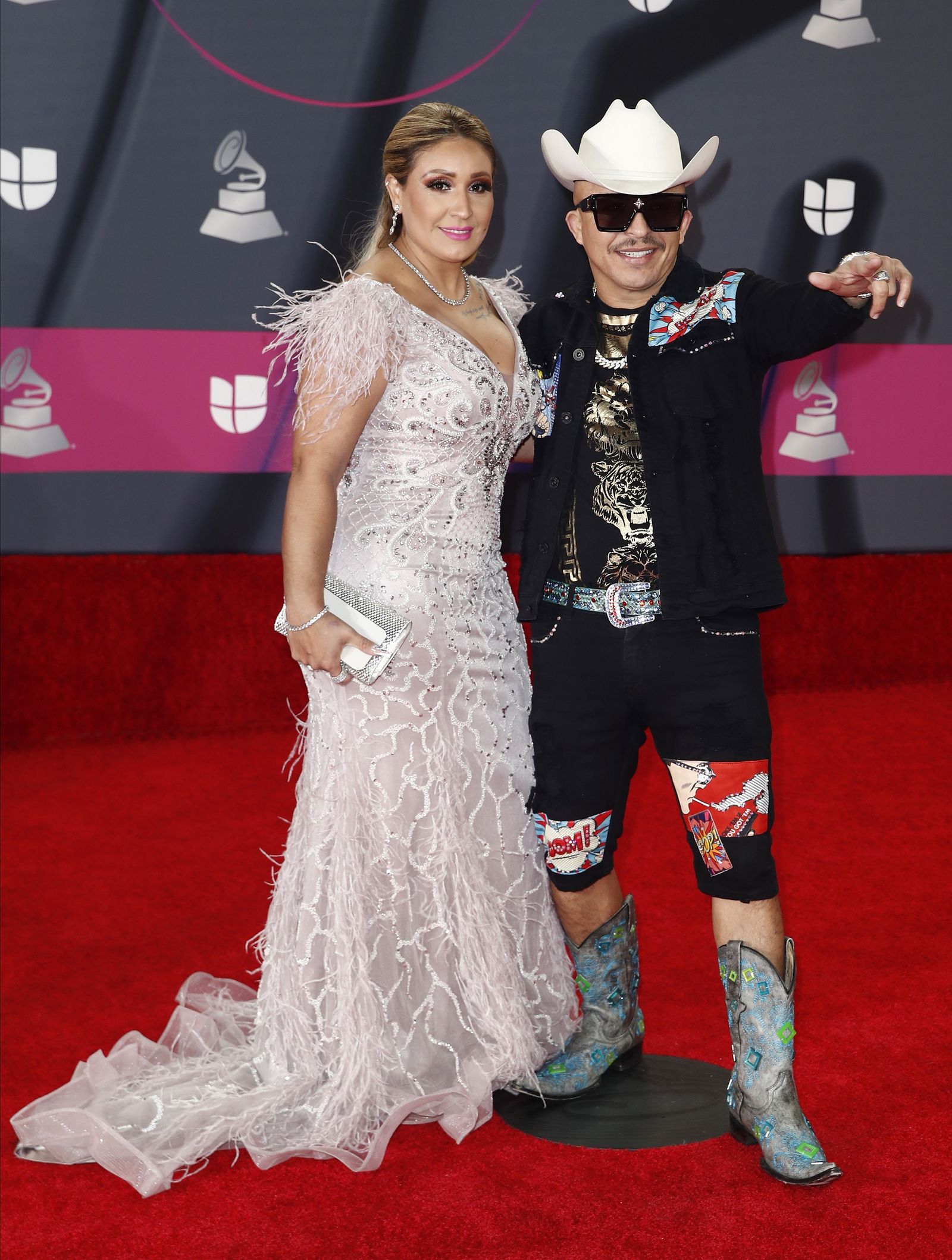 La alfombra roja de los Grammy latinos