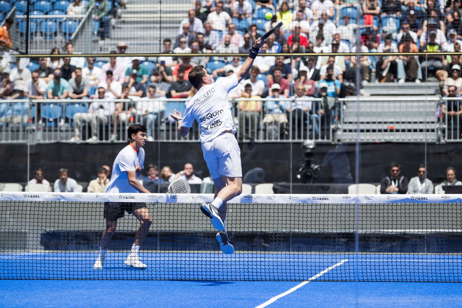Las mejores fotos de la tercera jornada de pádel en el Estadio de la Cartuja