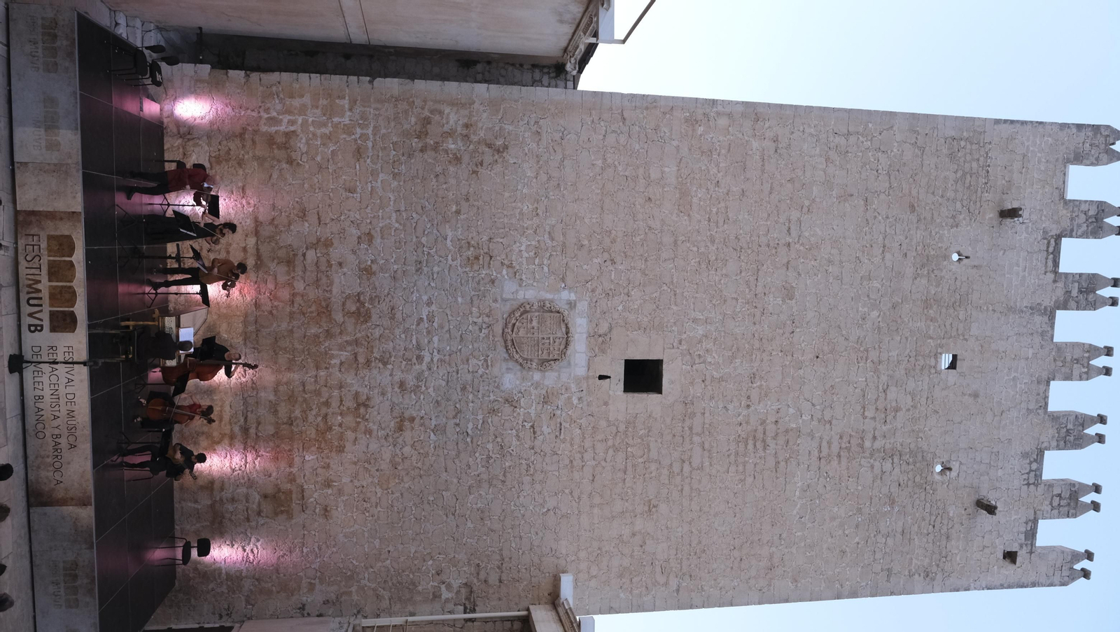 Imágenes del concierto de La Real Cámara en el XXI Festival de Música Renacentista y Barroca de Vélez Blanco