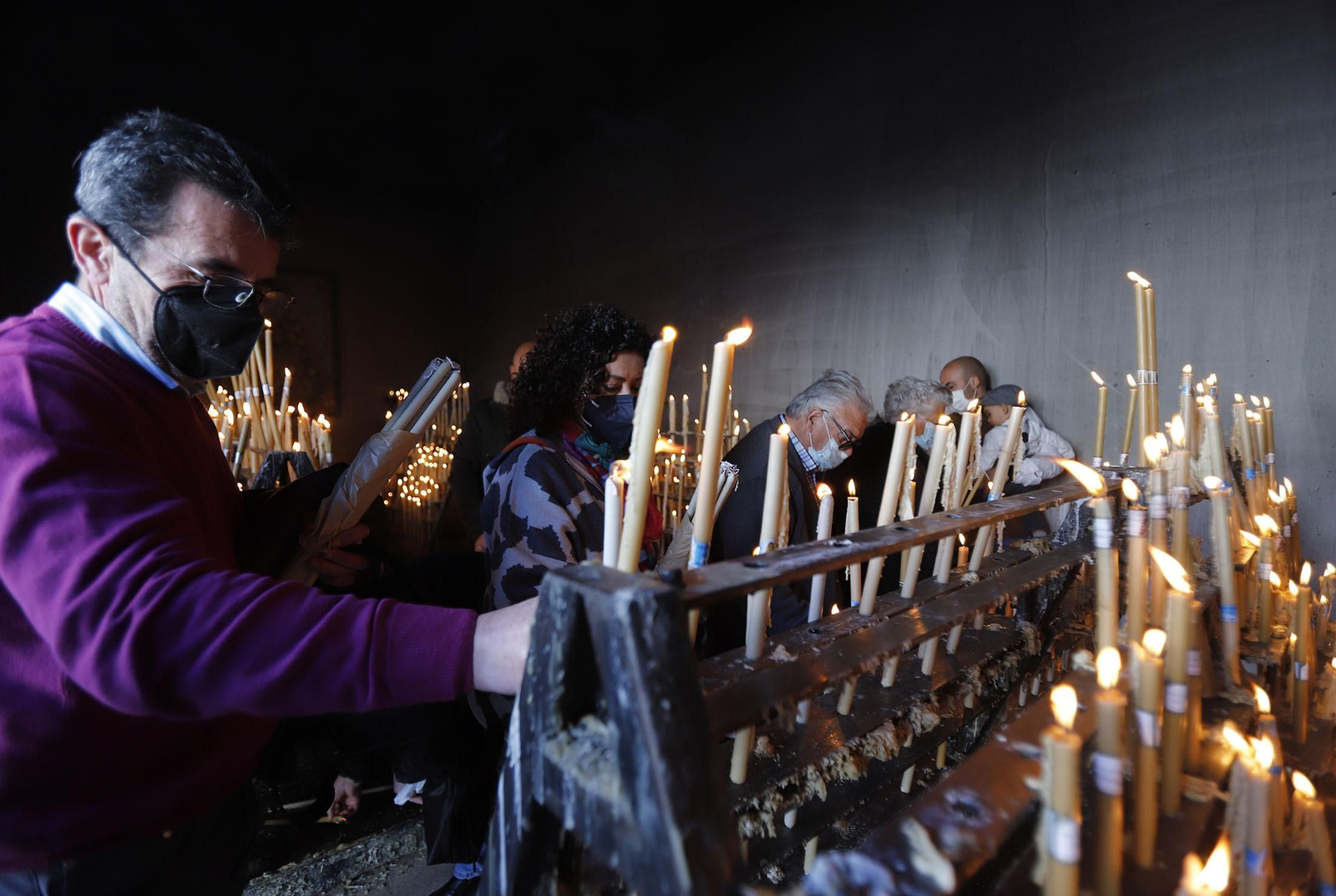 Imágenes de la Candelaria en Almonte.