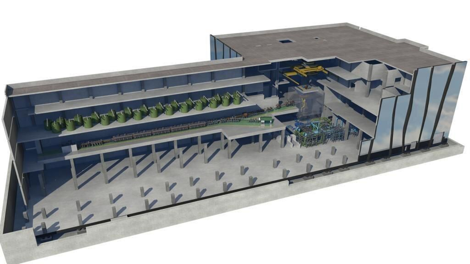 Planta del acelerador que se proyecta en Escúzar.