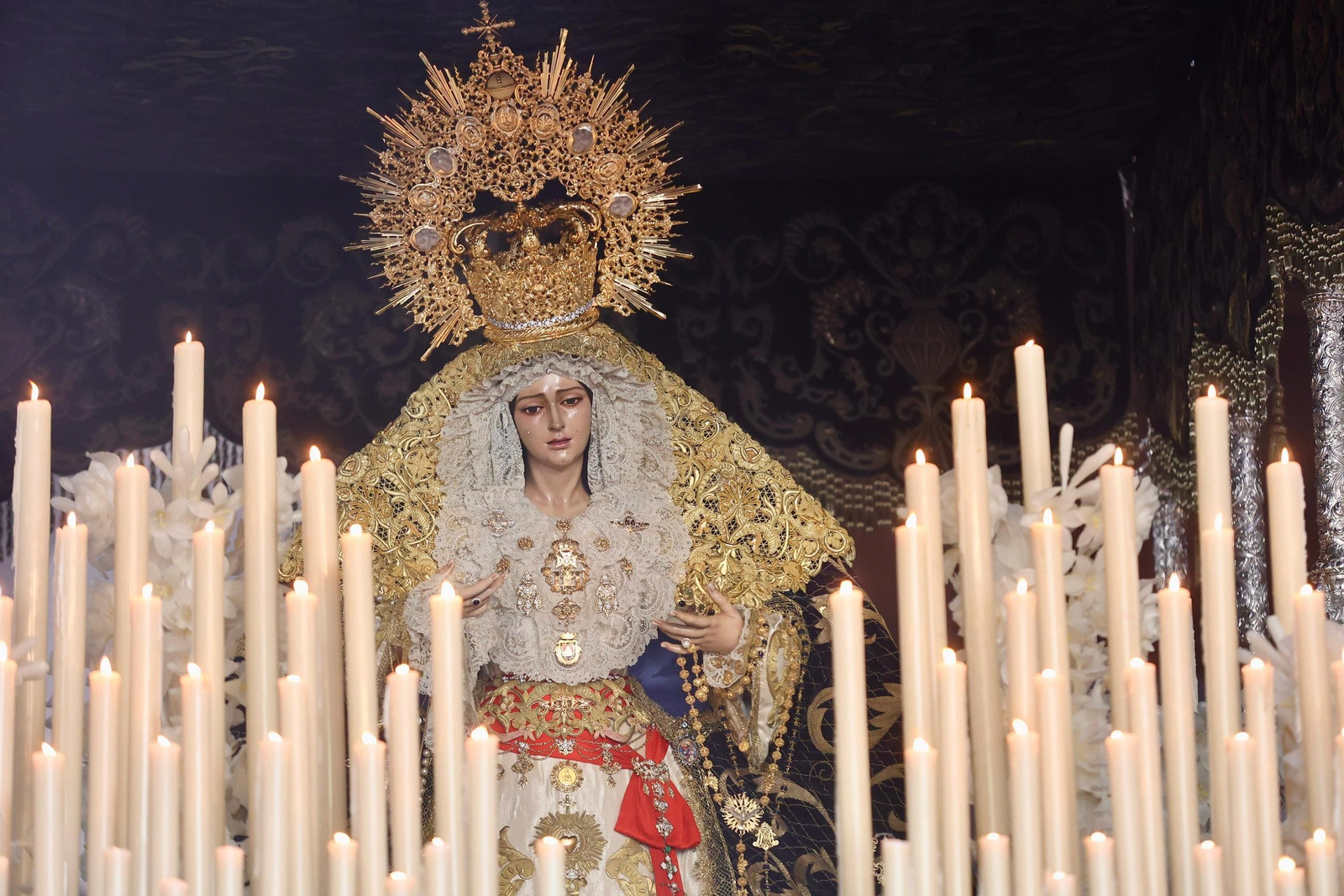 La procesión de la Virgen de la Paz, en fotos