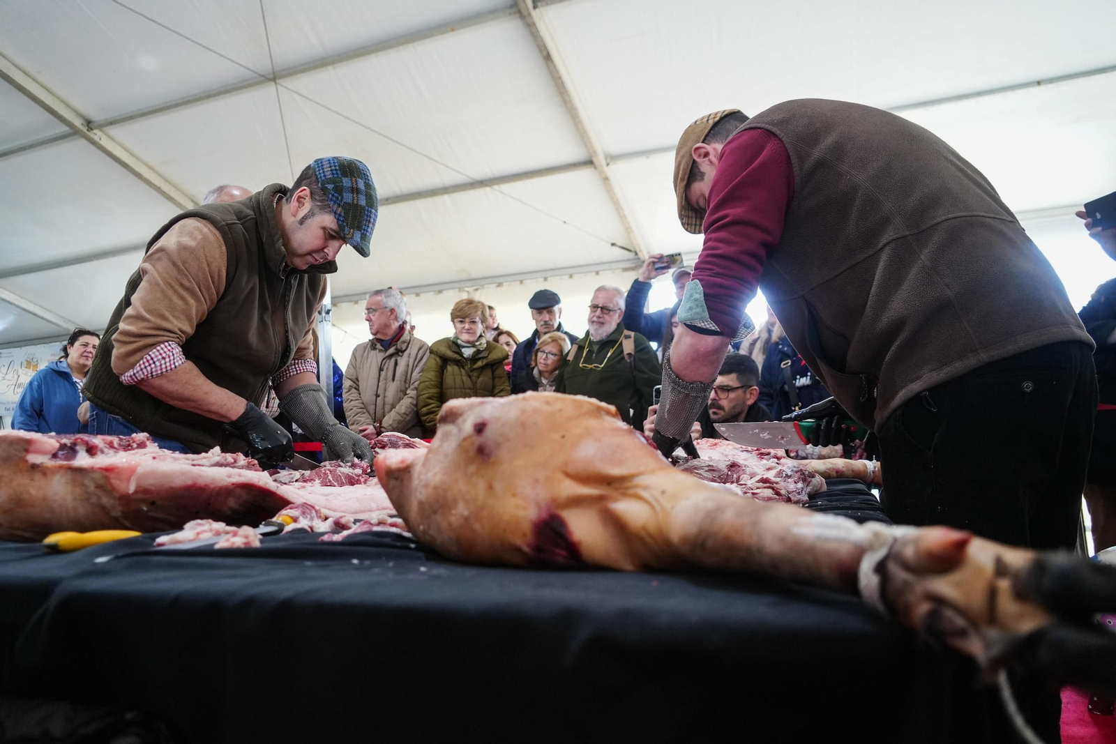 Las mejores imágenes de la XX Fiesta de la Matanza y de la Artesanía en Villanueva de Córdoba
