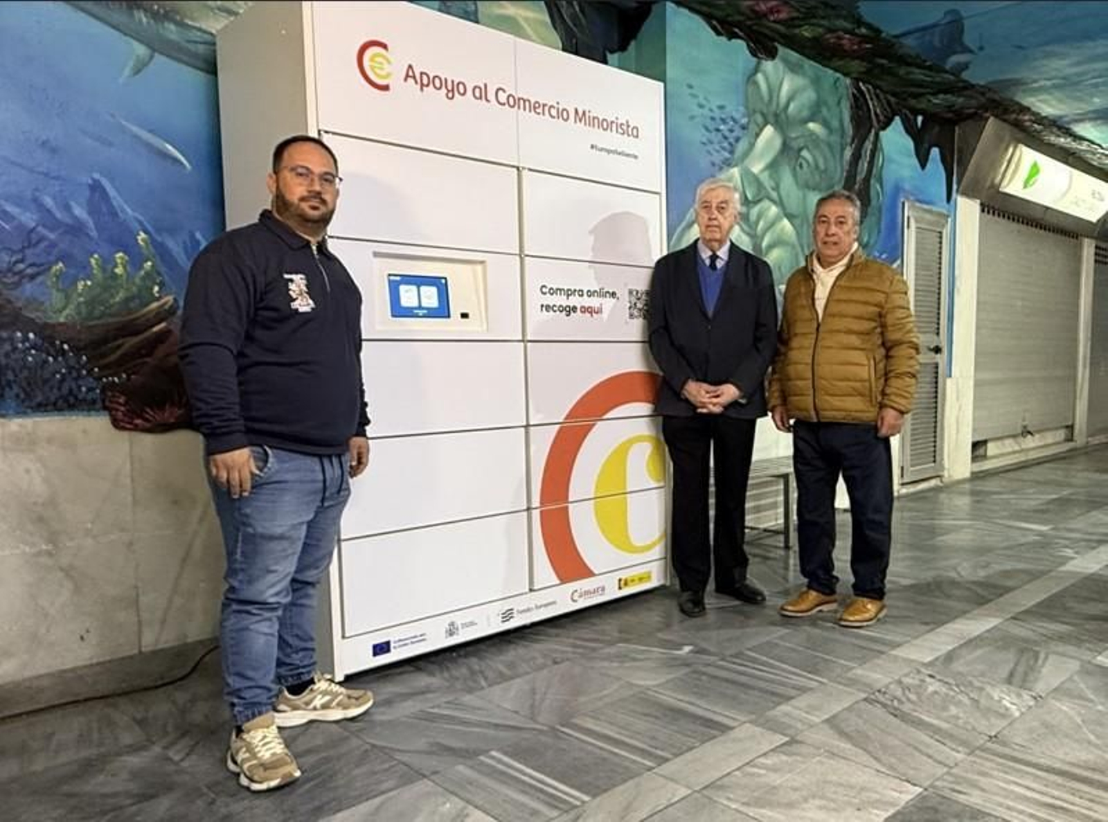 Antonio Jesús García, Ángel Juan Pascual y José Luis Paramio.