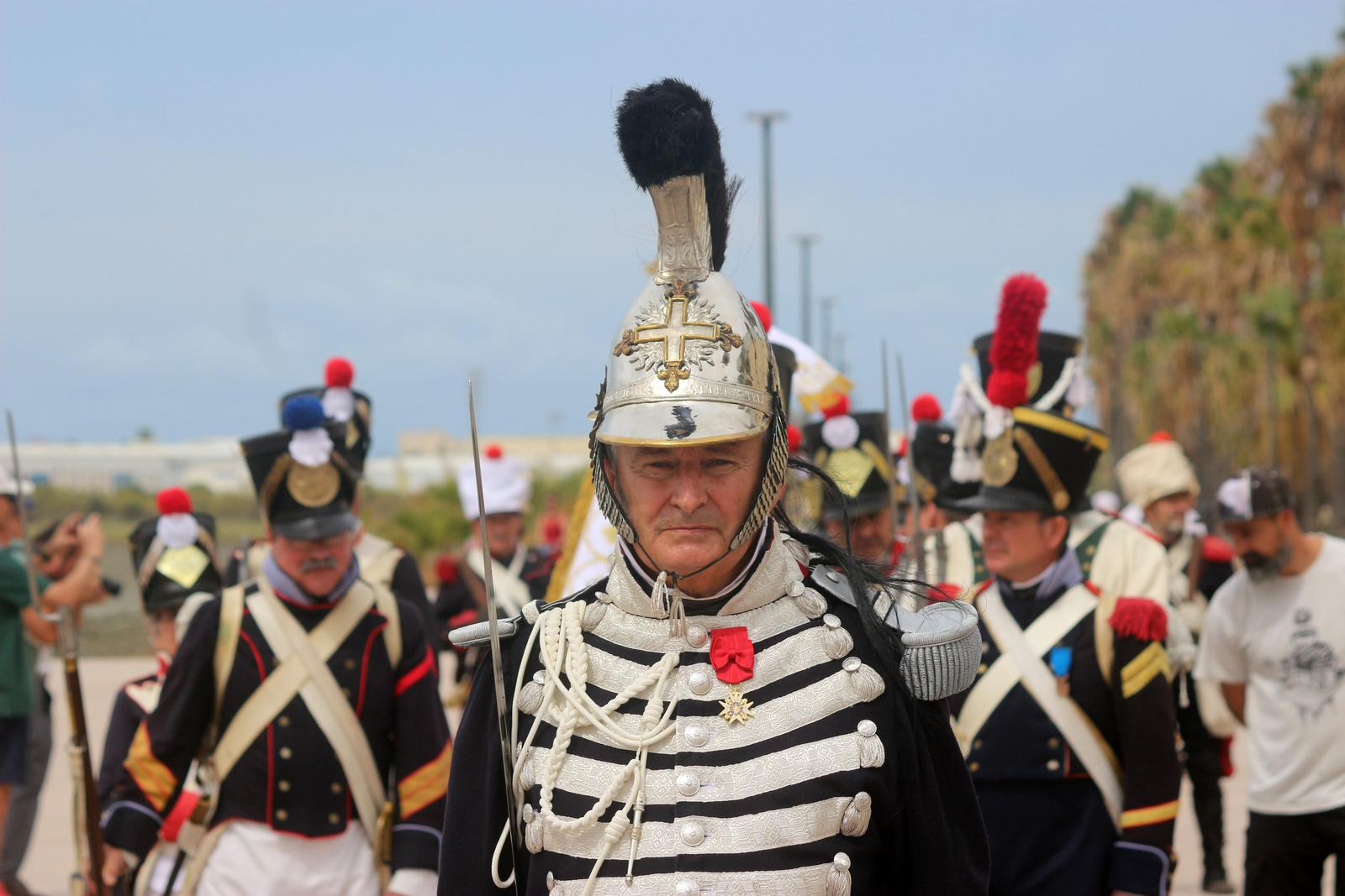 Las imágenes del desfile de tropas de la Batalla del Trocadero