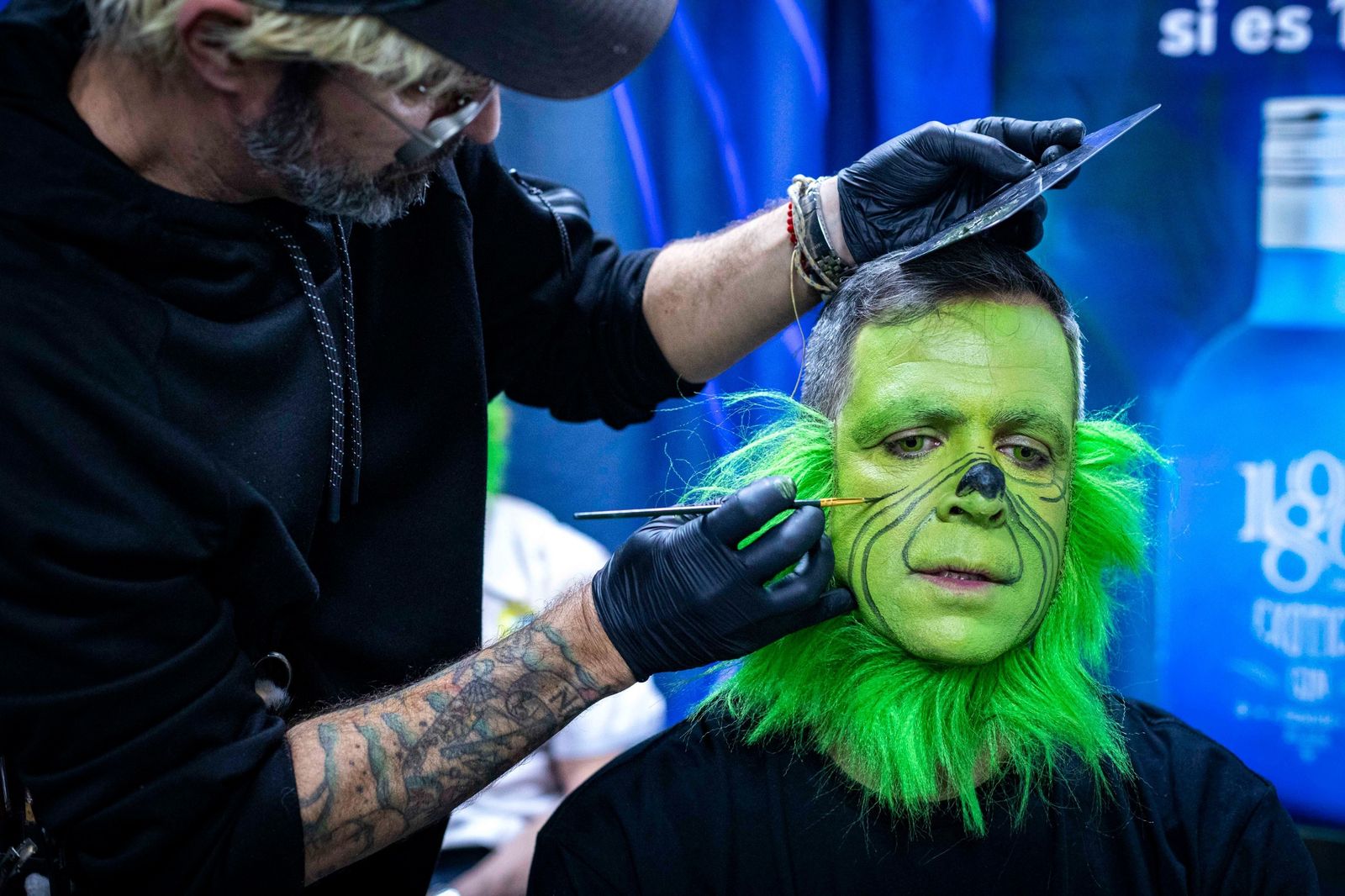 La transformación de la chirigota del Sheriff en el Grinch