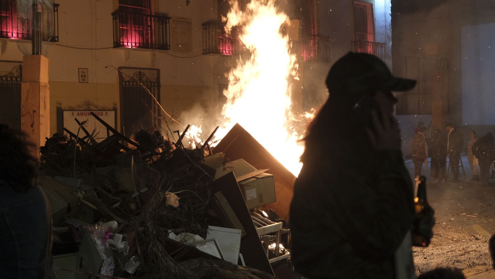 Imágenes de la procesión y carretillas de Cantoria