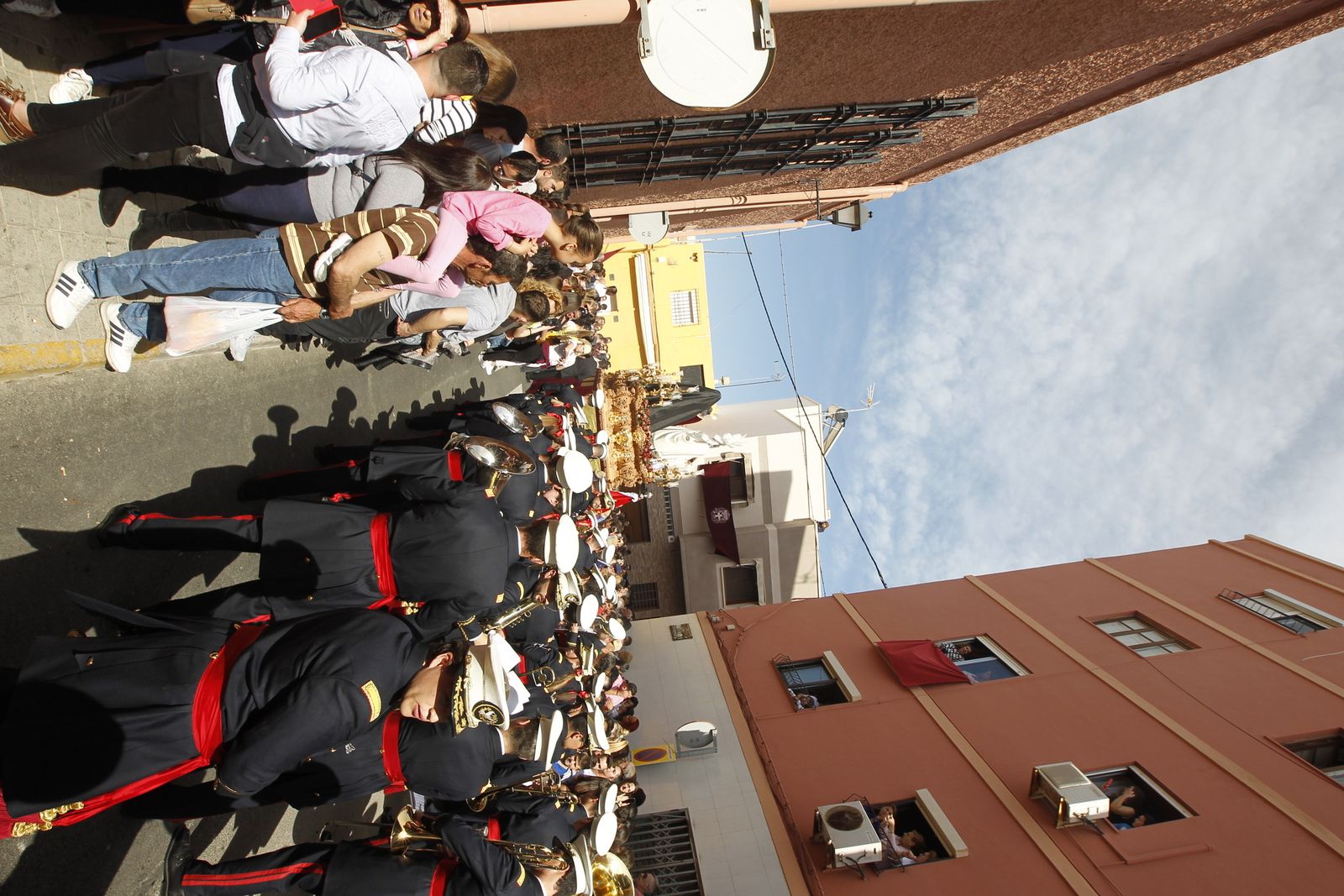 Imágenes de la Procesión de Coronación. Barrio de Los Molinos. Semana Santa Almería 2019