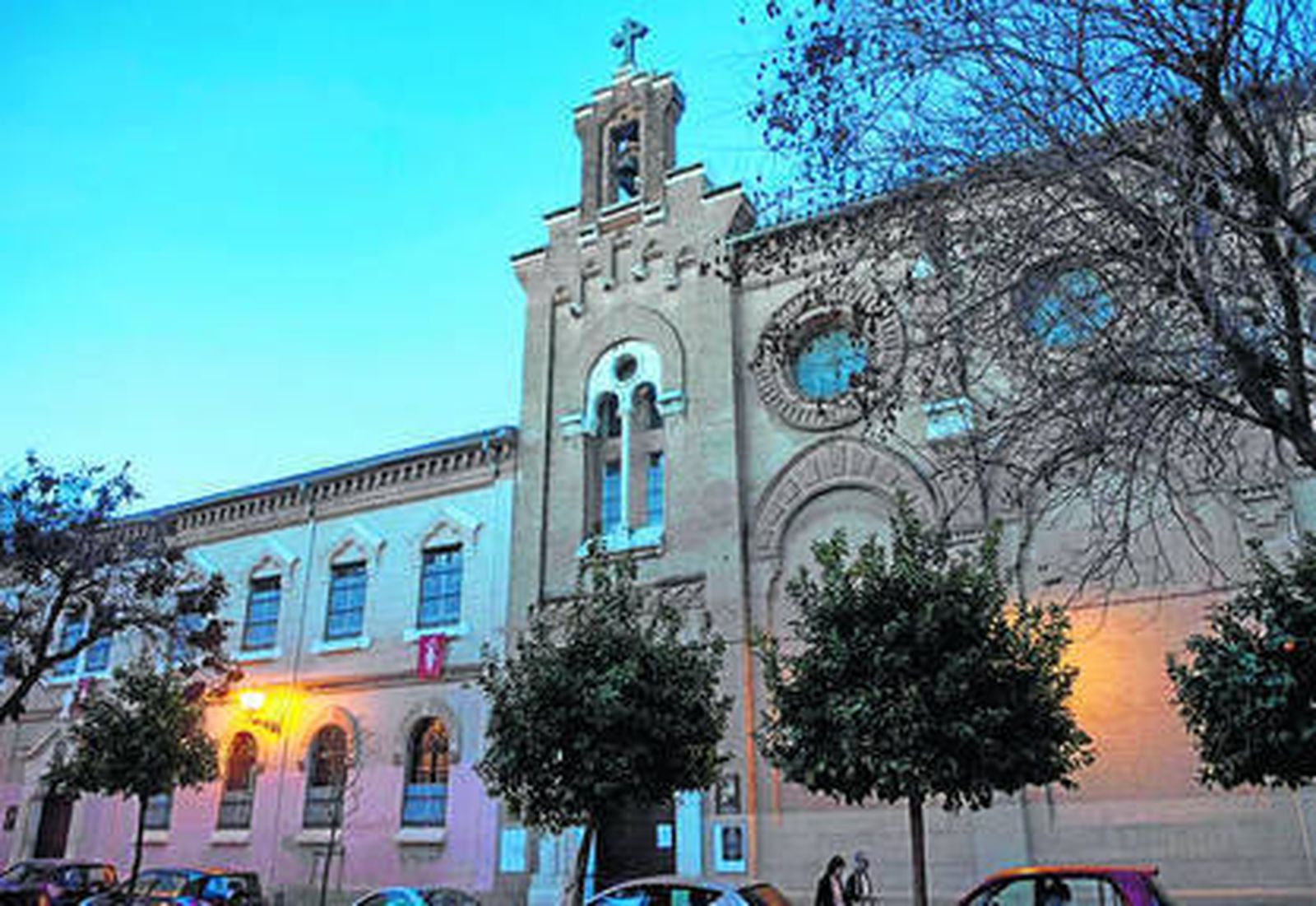 El convento de las Salesas.