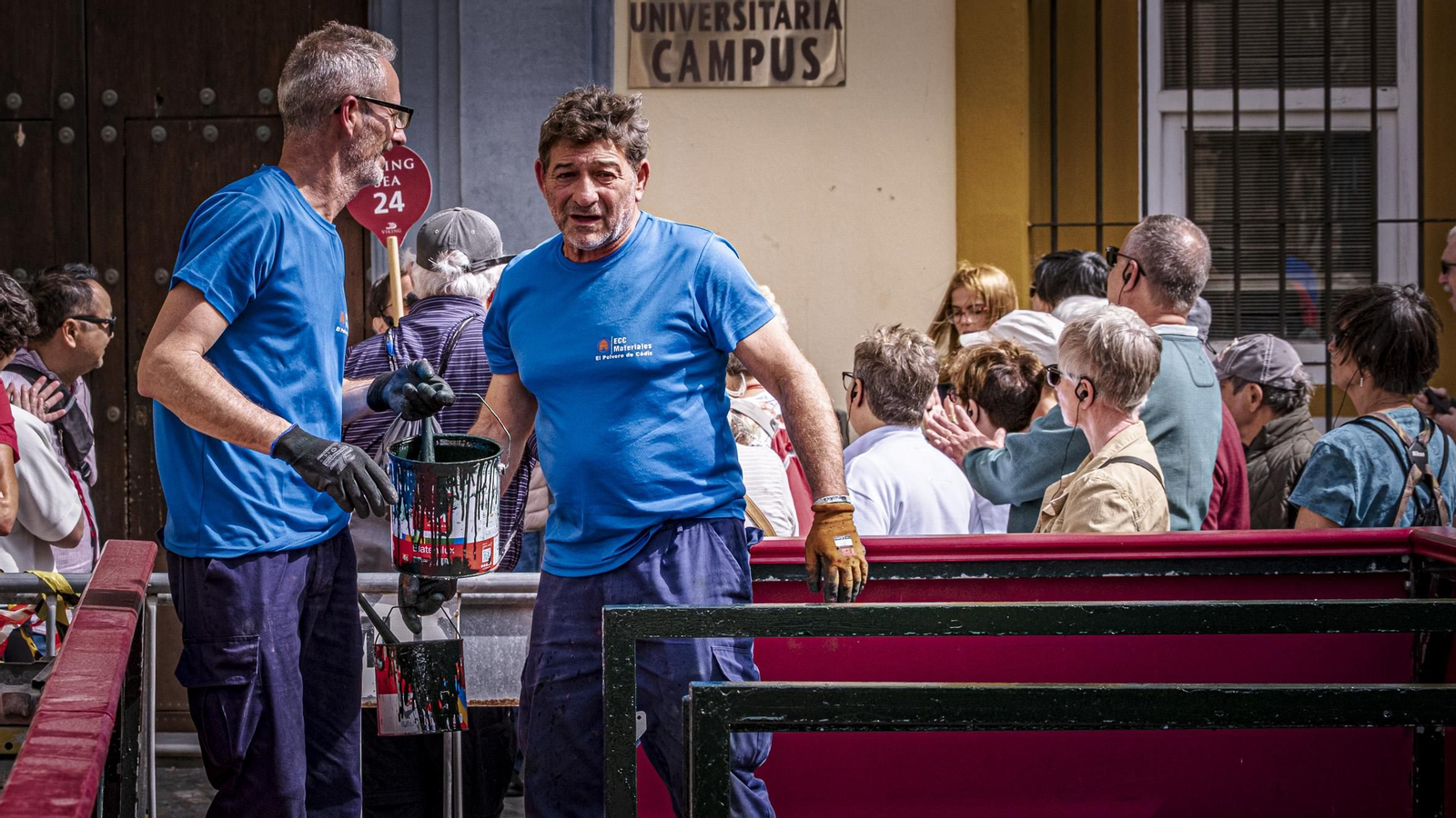 Las imágenes de cómo se prepara la ciudad de Cádiz para la Semana Santa 2025