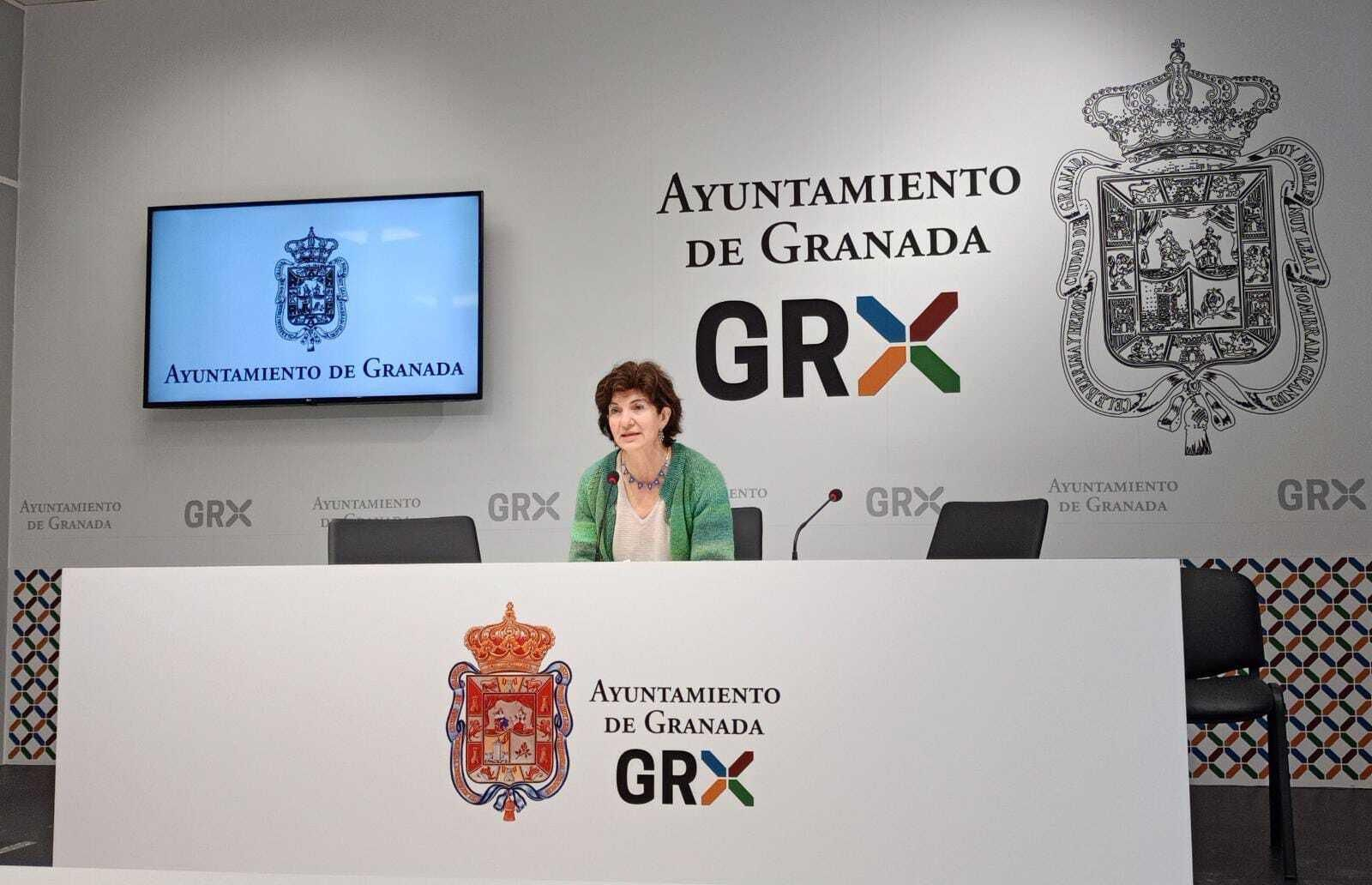 La edil de Unidas Podemos en el Ayuntamiento de Granada Elisa Cabrerizo