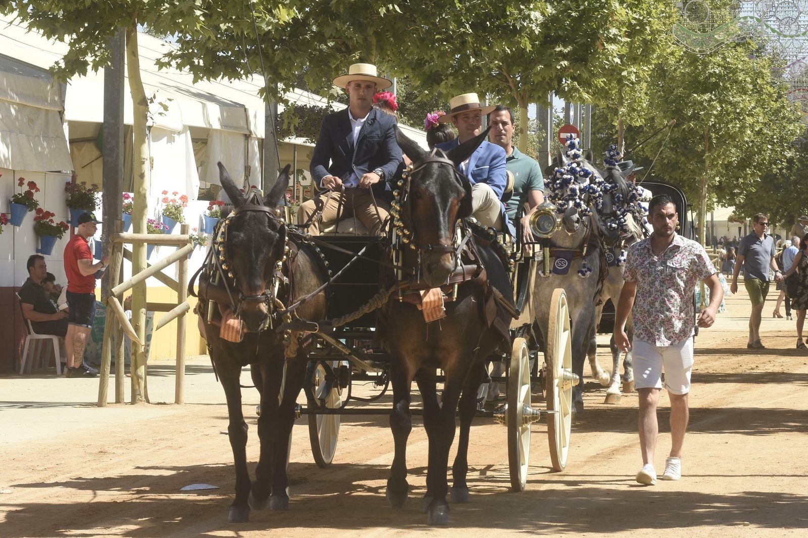 Las fotografías del viernes de Feria