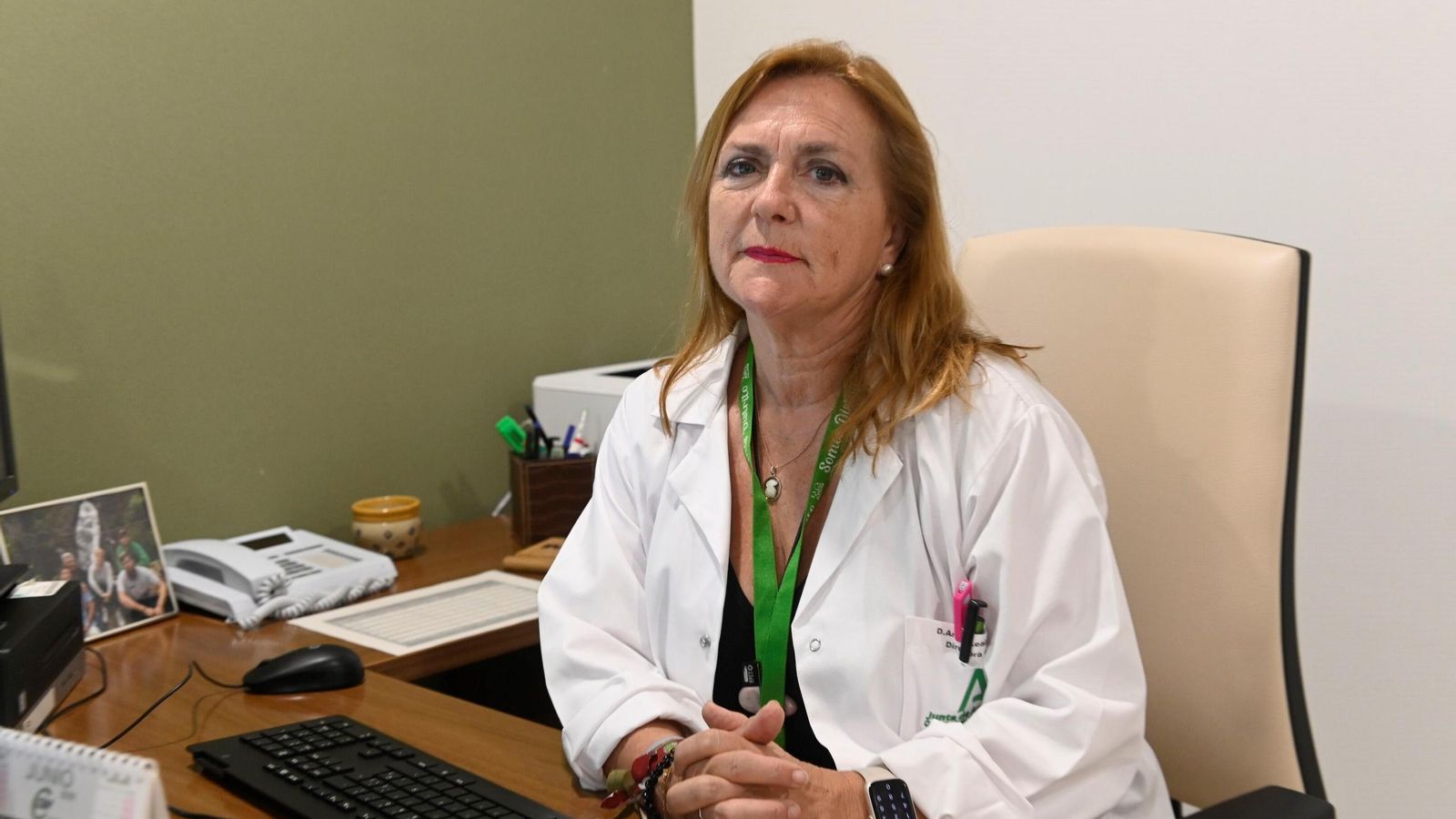 Ana Leal, en su despacho del Distrito Córdoba-Guadalquivir. Ana Leal, en su despacho del Distrito Córdoba-Guadalquivir.