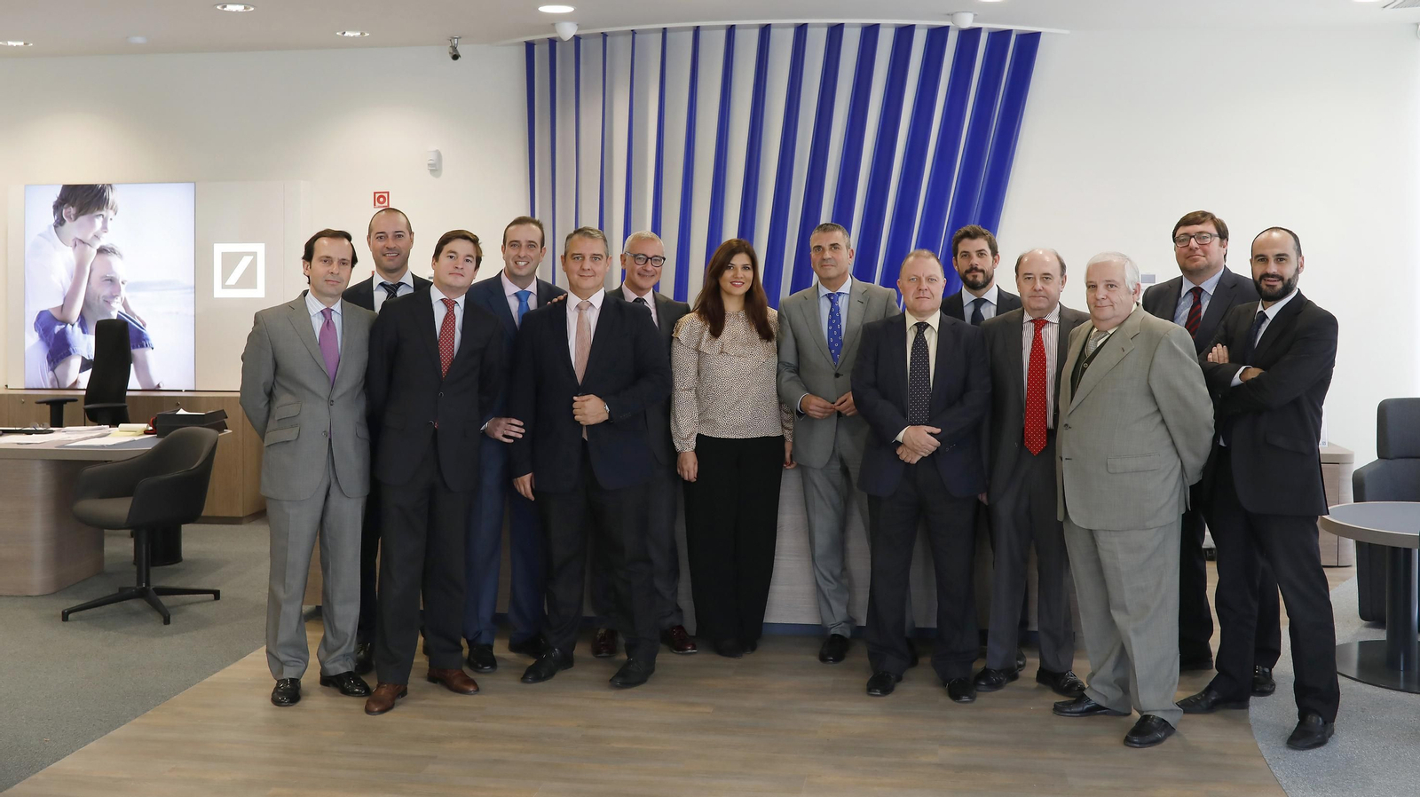 El equipo de la nueva oficina de Deutsche Bank