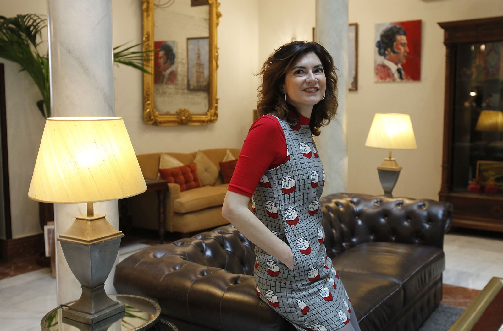 Susana Martín Gijón en su Sevilla natal en enero del pasado año.