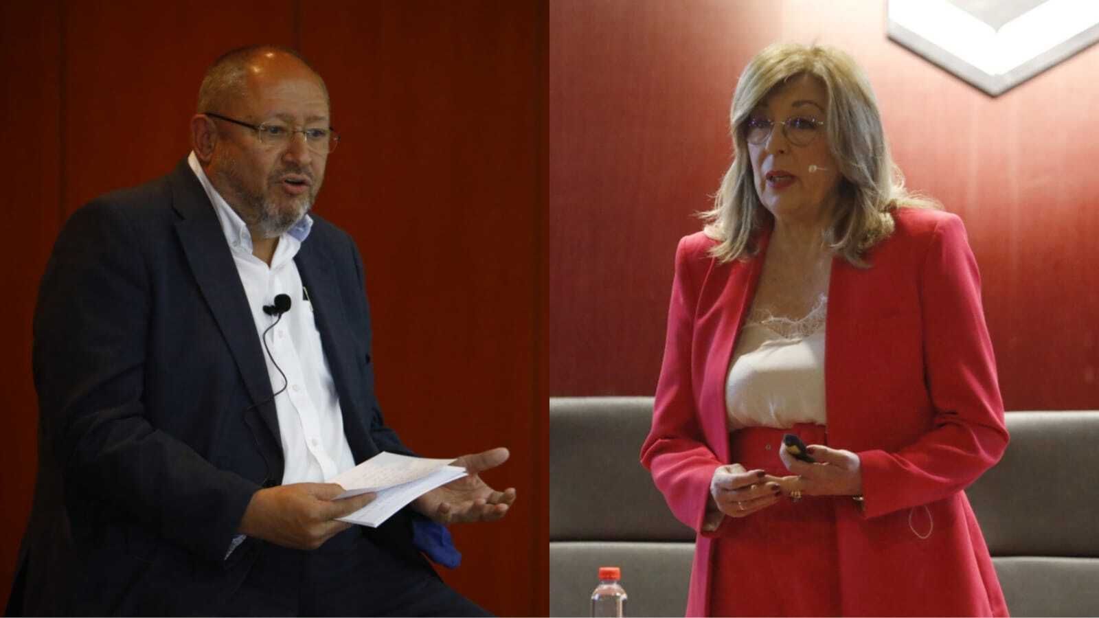 Manuel Torralbo y Julieta Mérida.