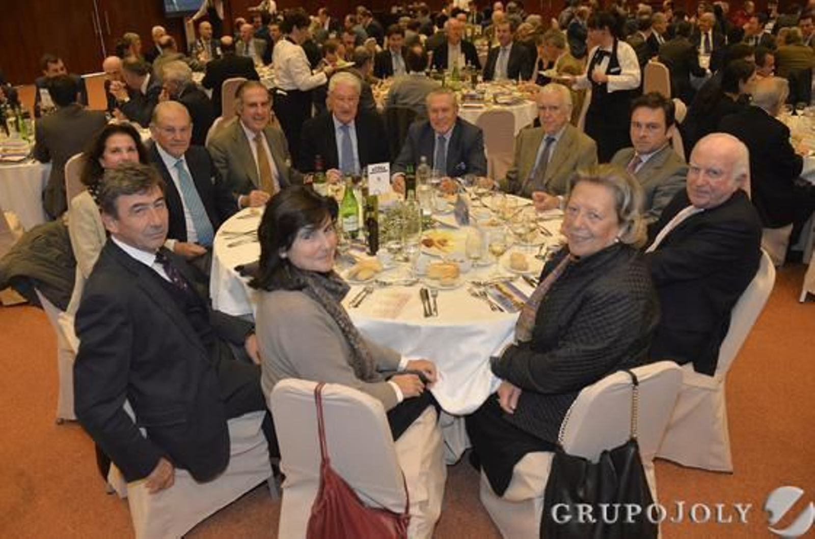 Cristina Borrero, Santiago León Domecq, Isabel León, José Bohorquez Mora-Figueroa, Jaime de Parias, Miguel Nuche, José Ramón del Río, Juan Gualberto Pemán, Luis Bolaños, Carlos Oriol y Enriqueta Vila. / Juan Carlos Vázquez