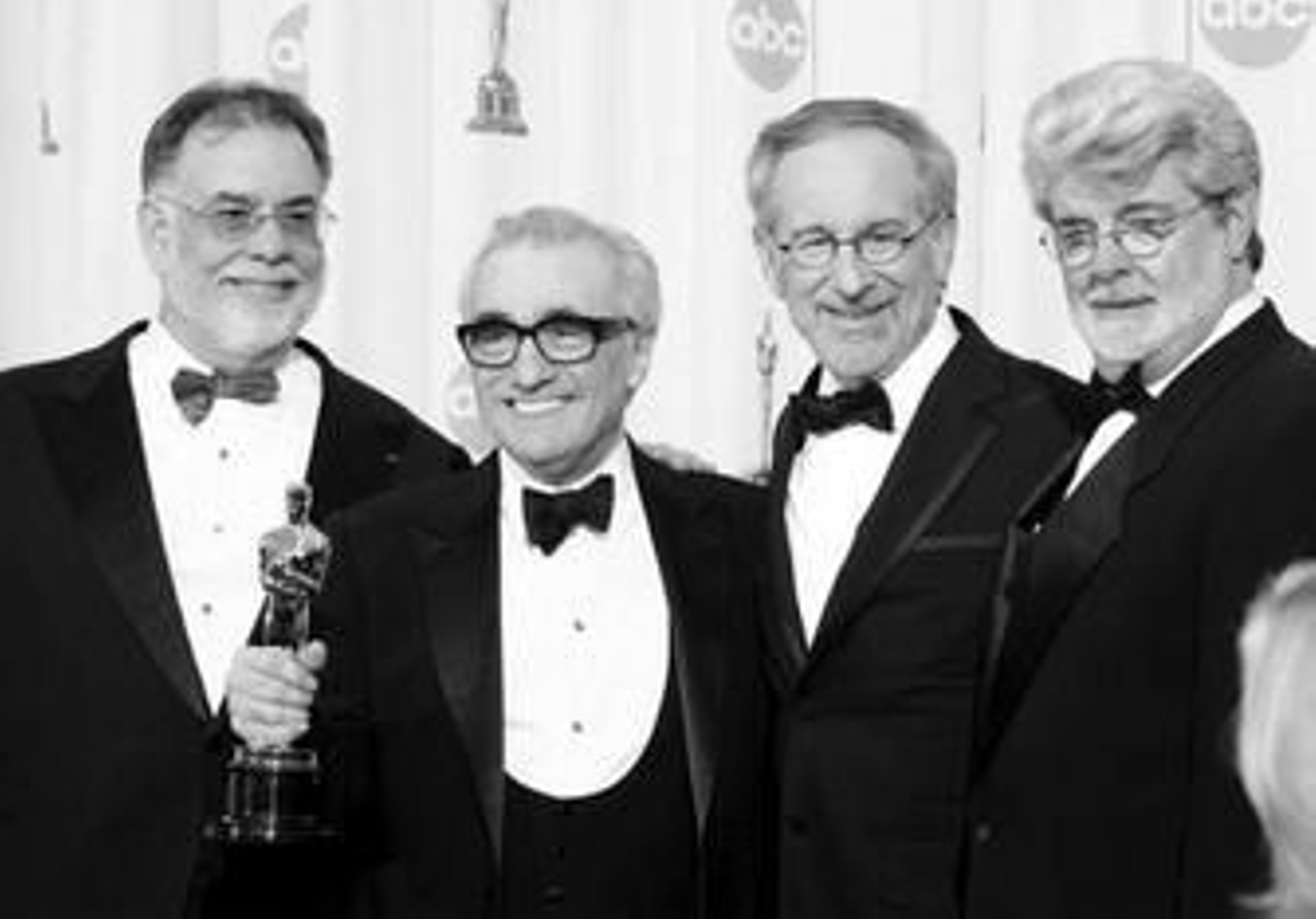 Coppola, Lucas y Spielberg arropan a su 'hermano' Scorsese.