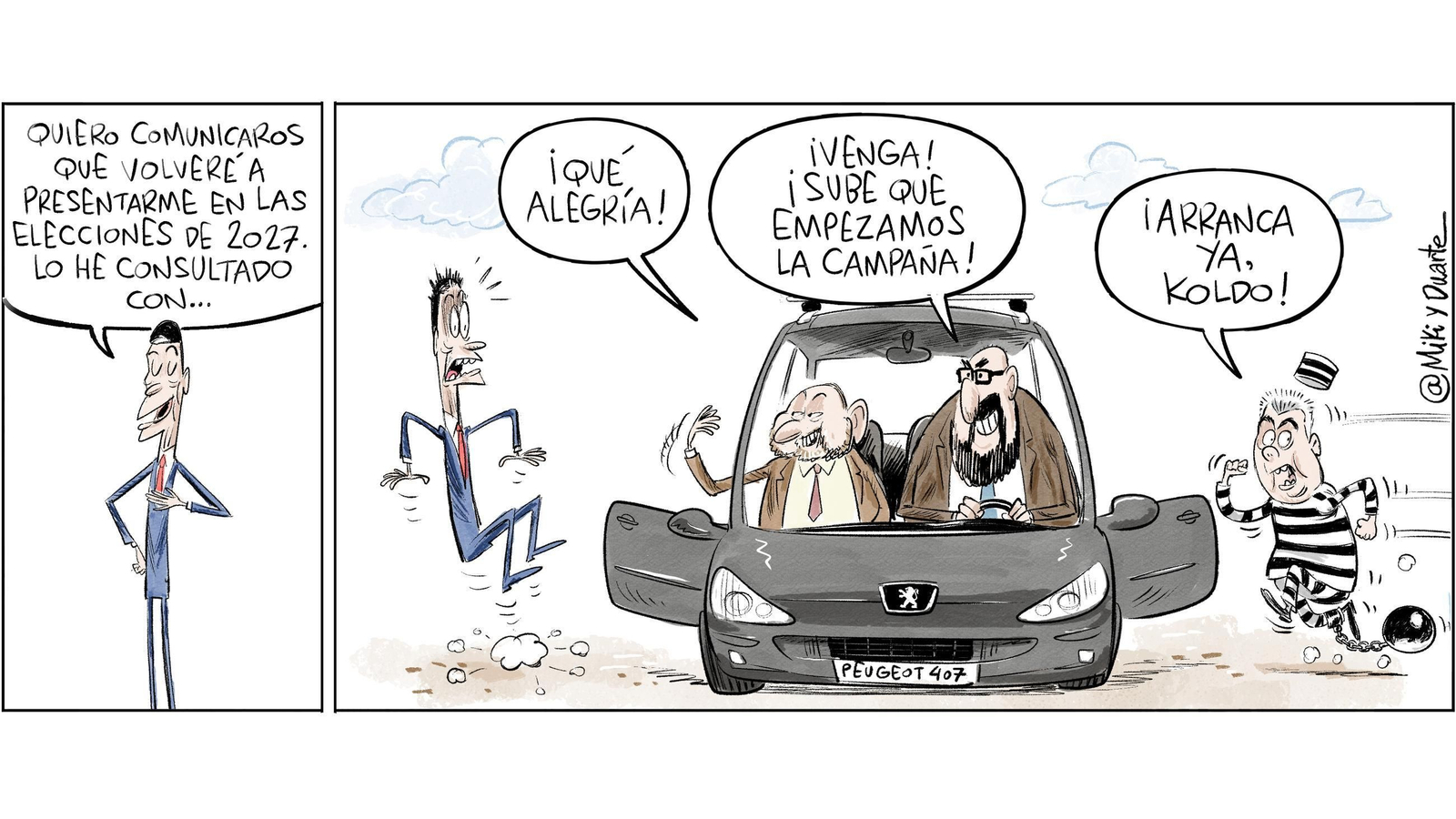 El candidato Sánchez