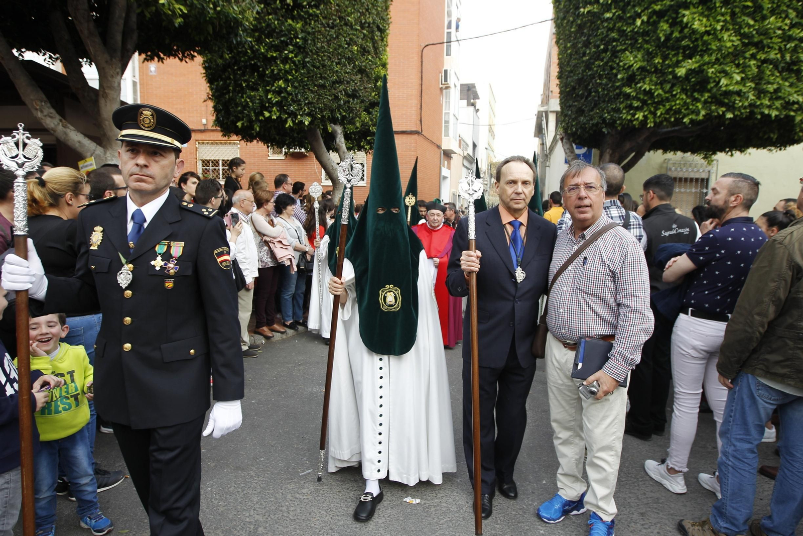 Imágenes de la Procesión de la Macarena. Semana Santa Almería 2019