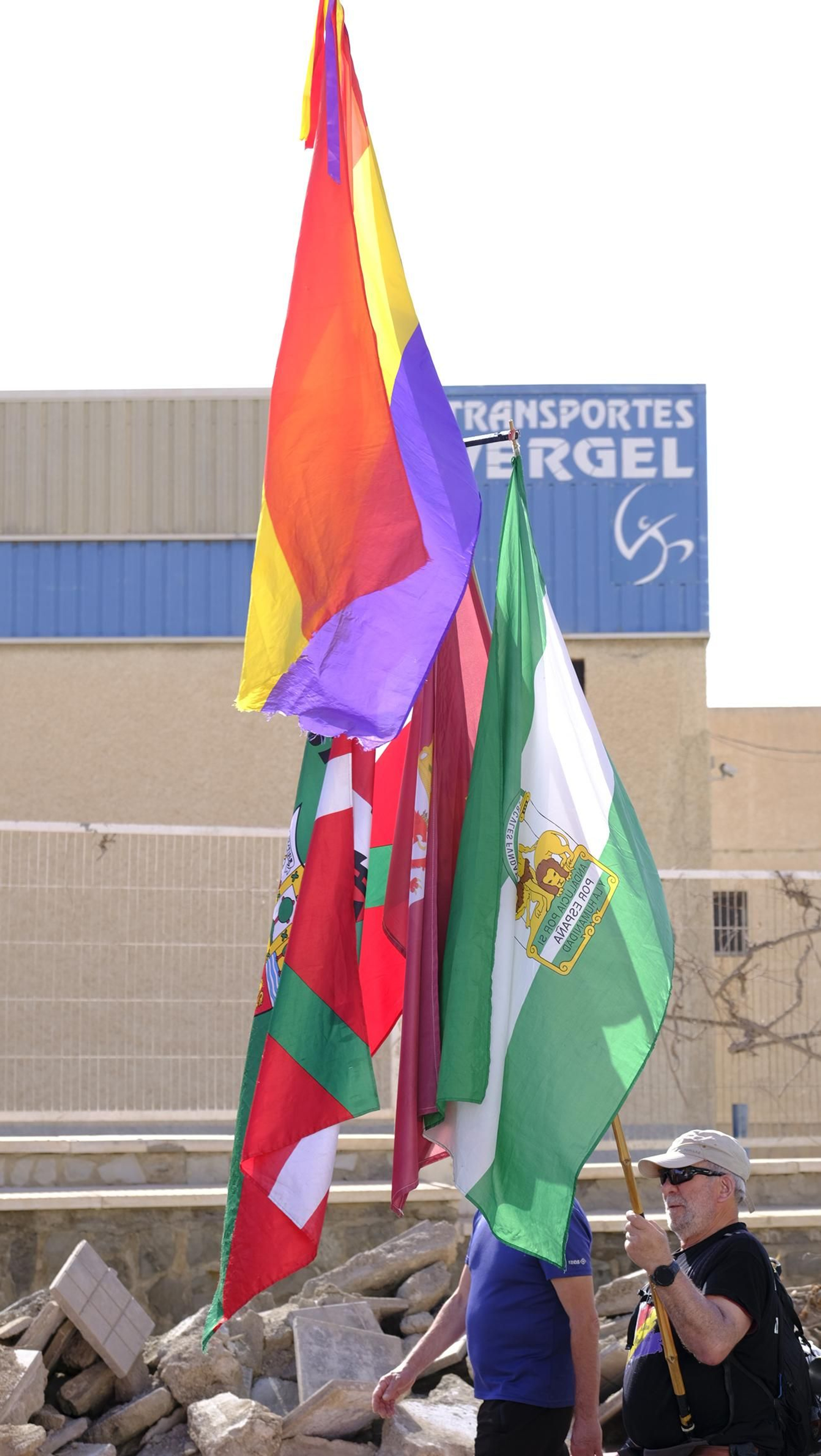 La Marcha de la Desbandá, en imágenes