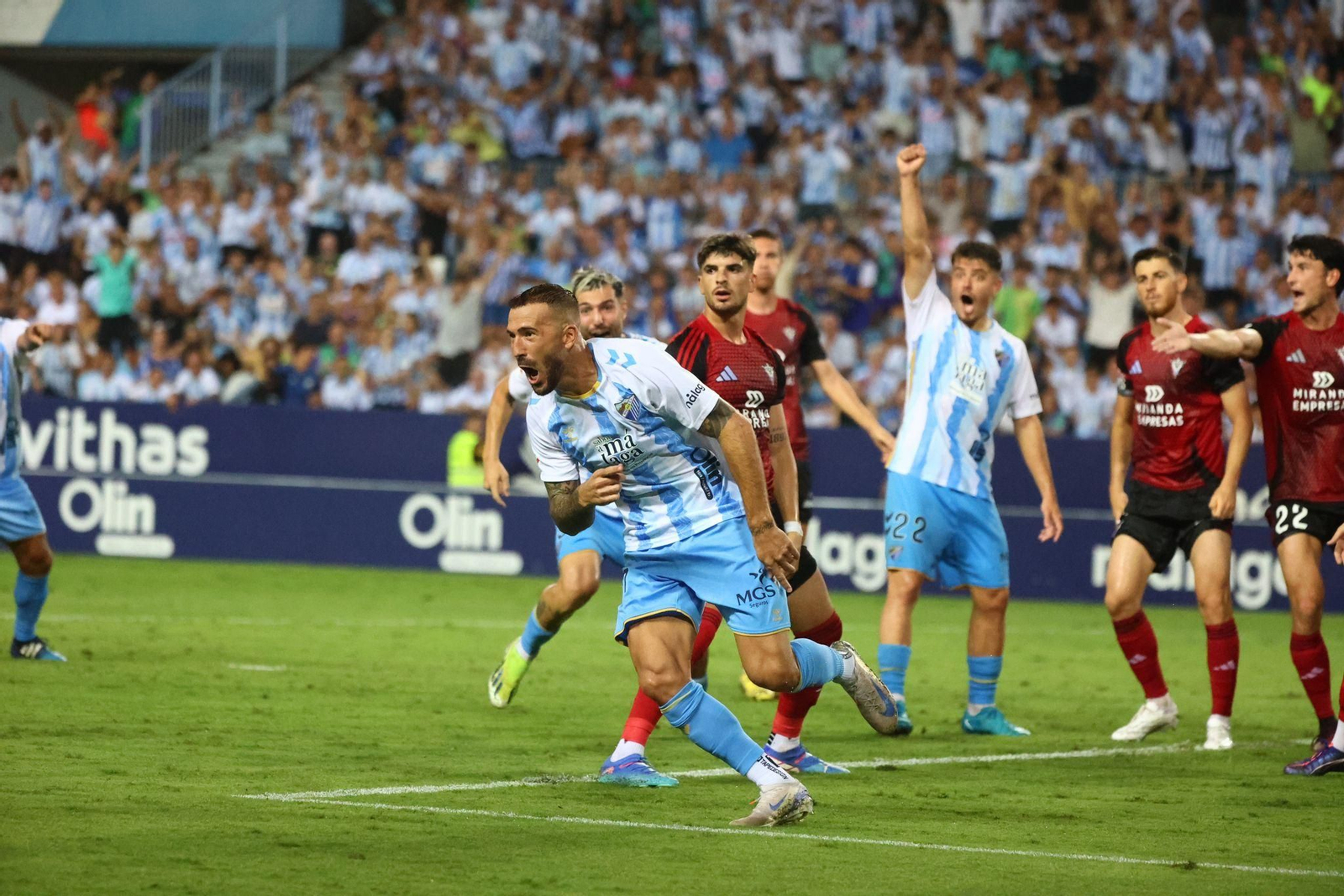 Las fotos del Málaga CF - Mirandés