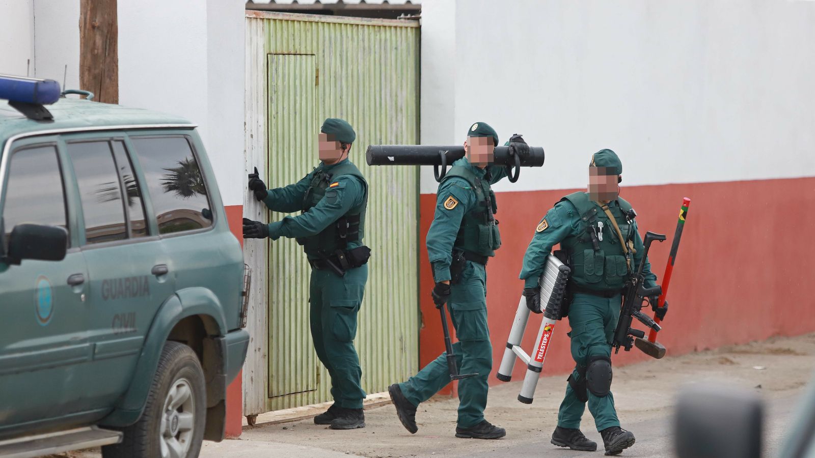 Registros de la Guardia Civil en La Línea y San Roque