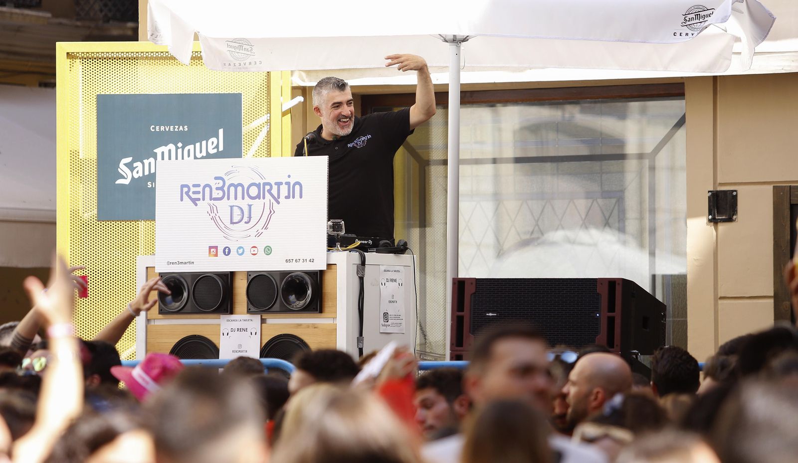 Fotos del último día de Feria de Málaga en el centro