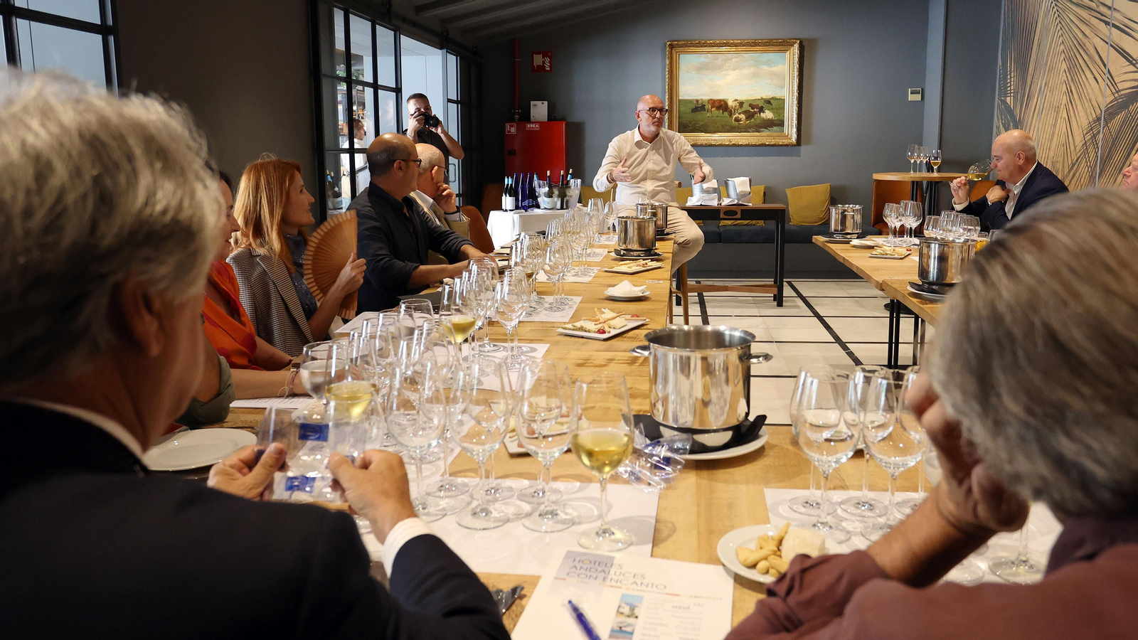 Cata de vinos del Marco de Jerez por Luis Esteban