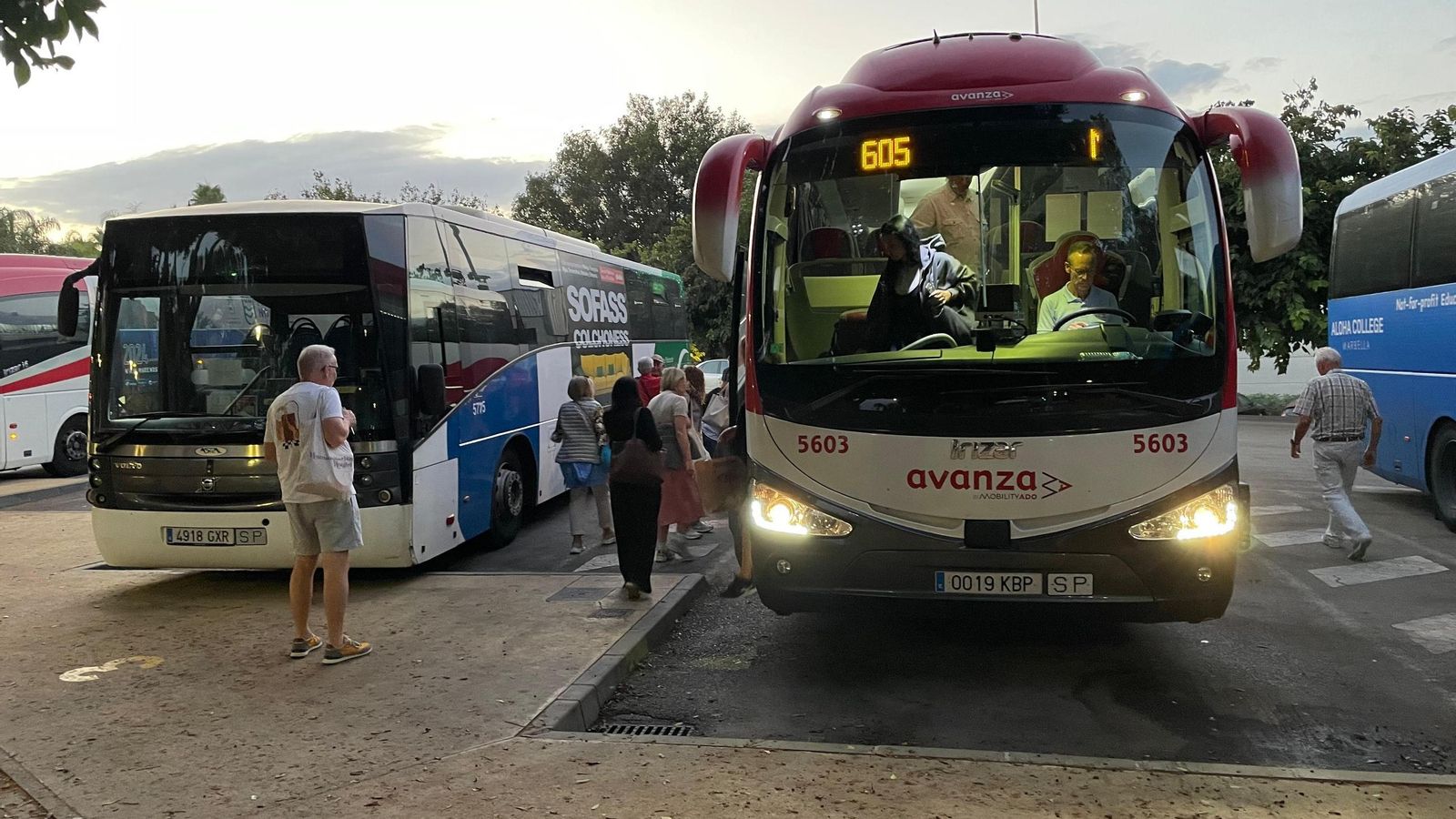 Estepona: fin de trayecto.