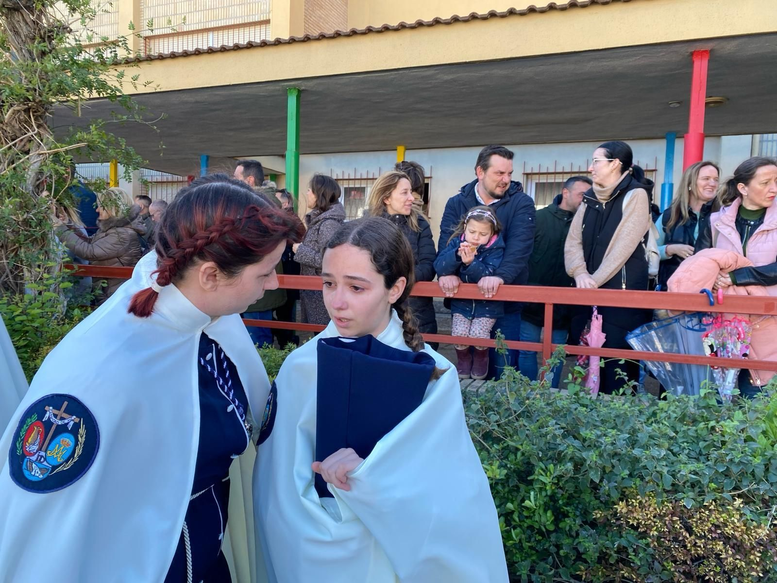 En imágenes: Divino Maestro cancela su estación de penitencia