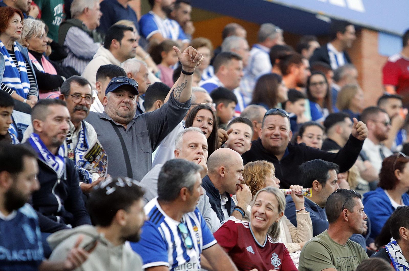 Imágenes del Recreativo Huelva-At Sanluqueño