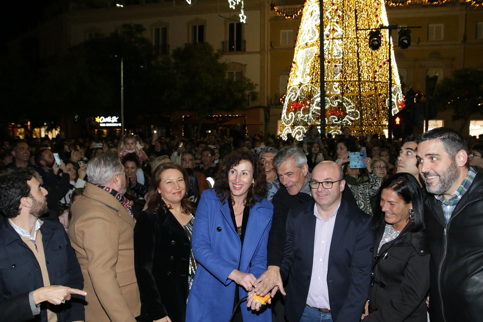 El encendido navideño de Almería, en imágenes
