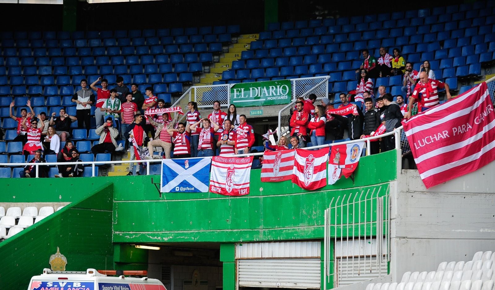 Las mejores imágenes del Racing - Granada
