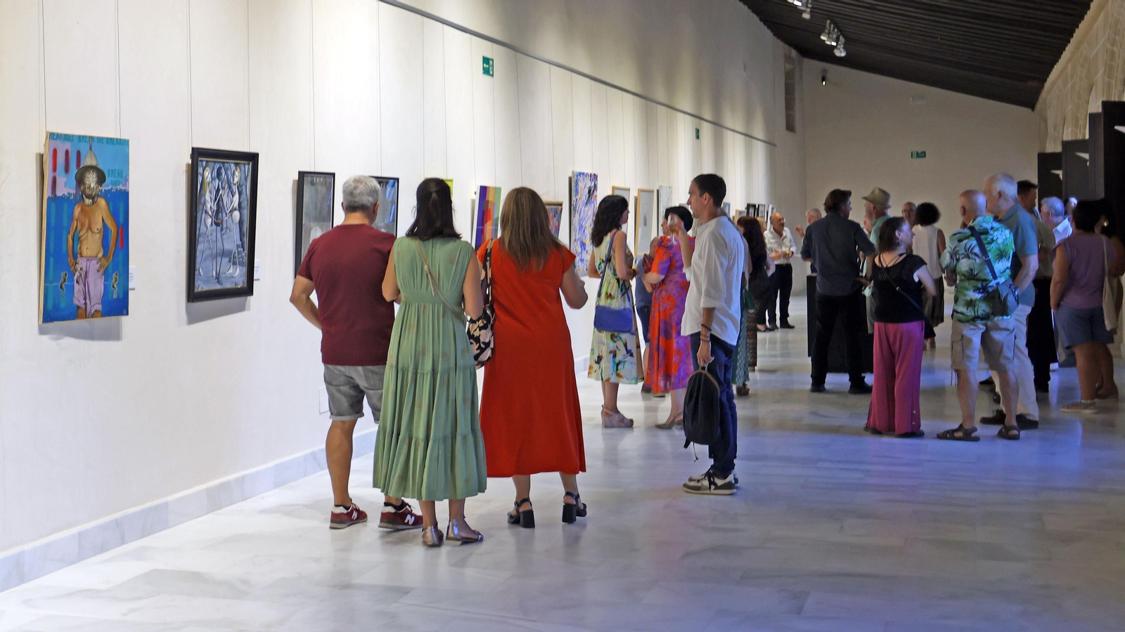 Imágenes de la exposición 'Esencias que unen' a Haro y Jerez